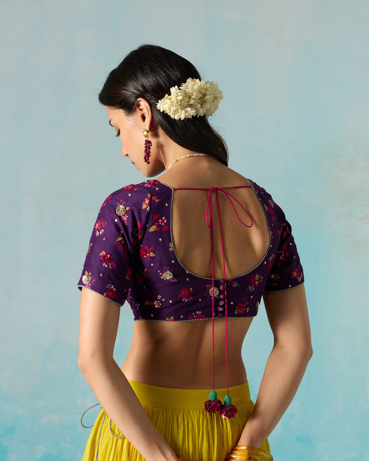 Dori Blouse - Cotton Silk Fitted