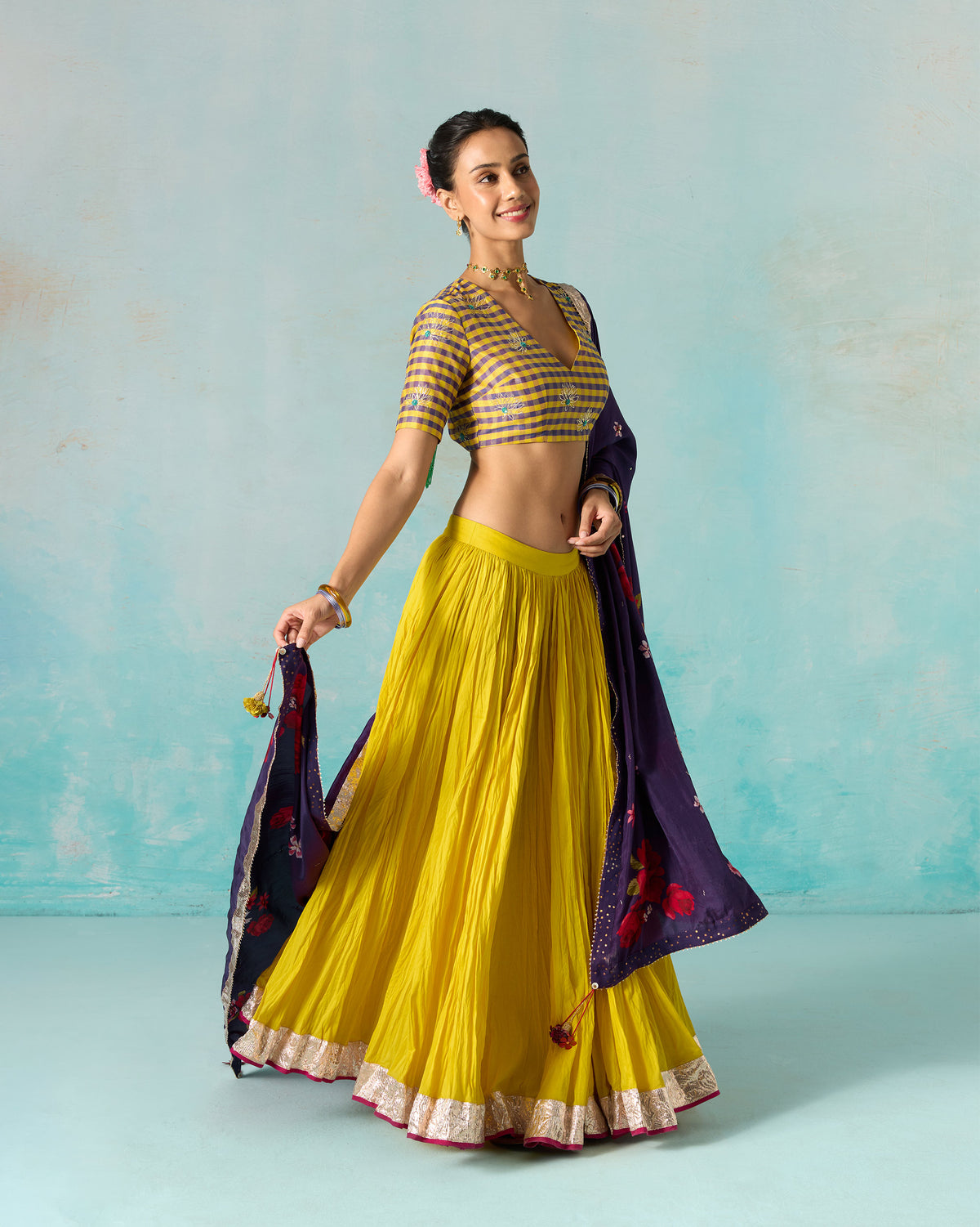 Dori Blouse - Cotton Silk Fitted
