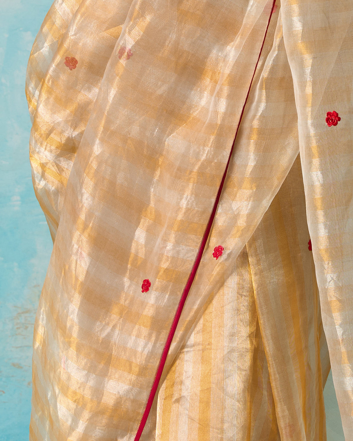 Vida Sari - Embroidered Tissue