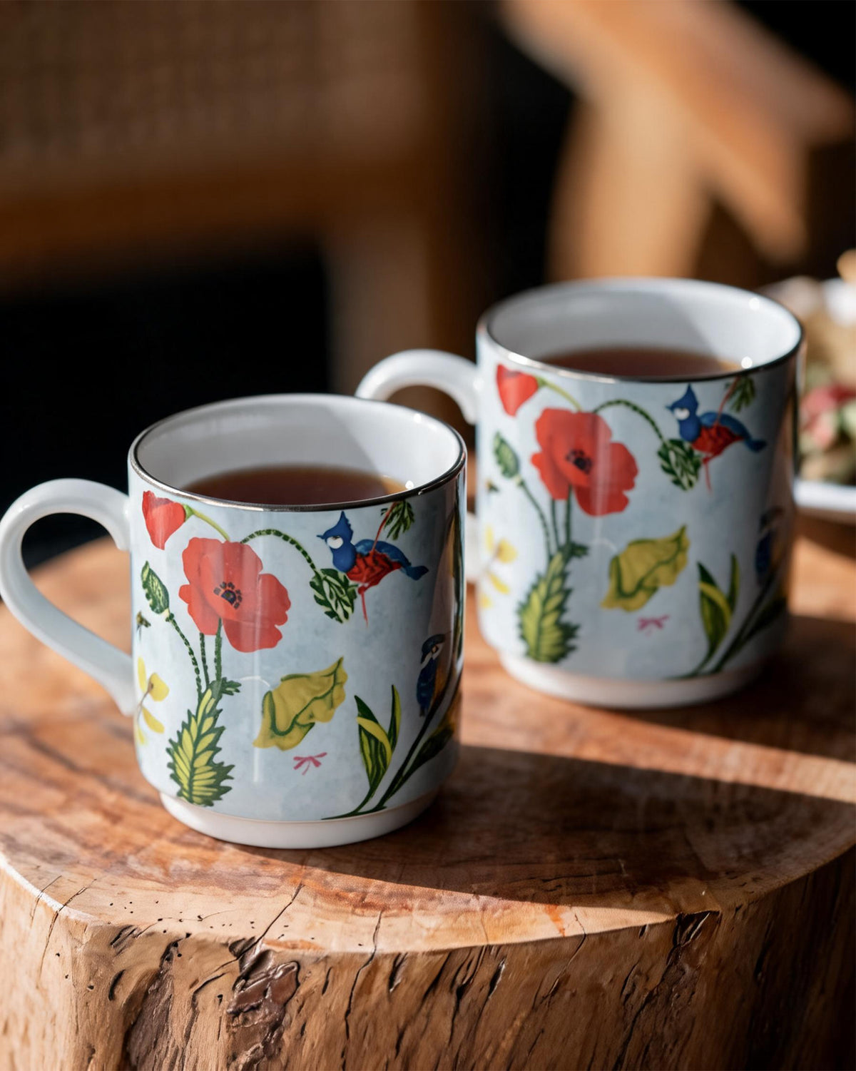 Wildflower Mug - Set of 2