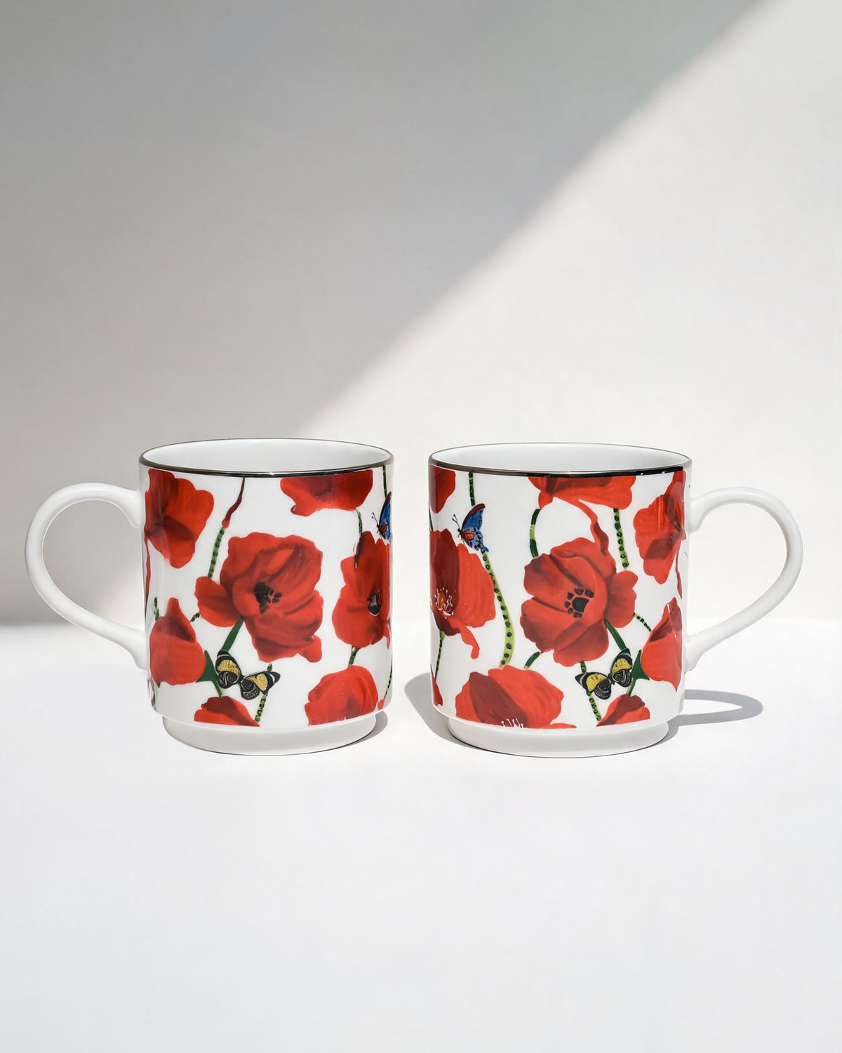 Poppy Mug - Set of 2