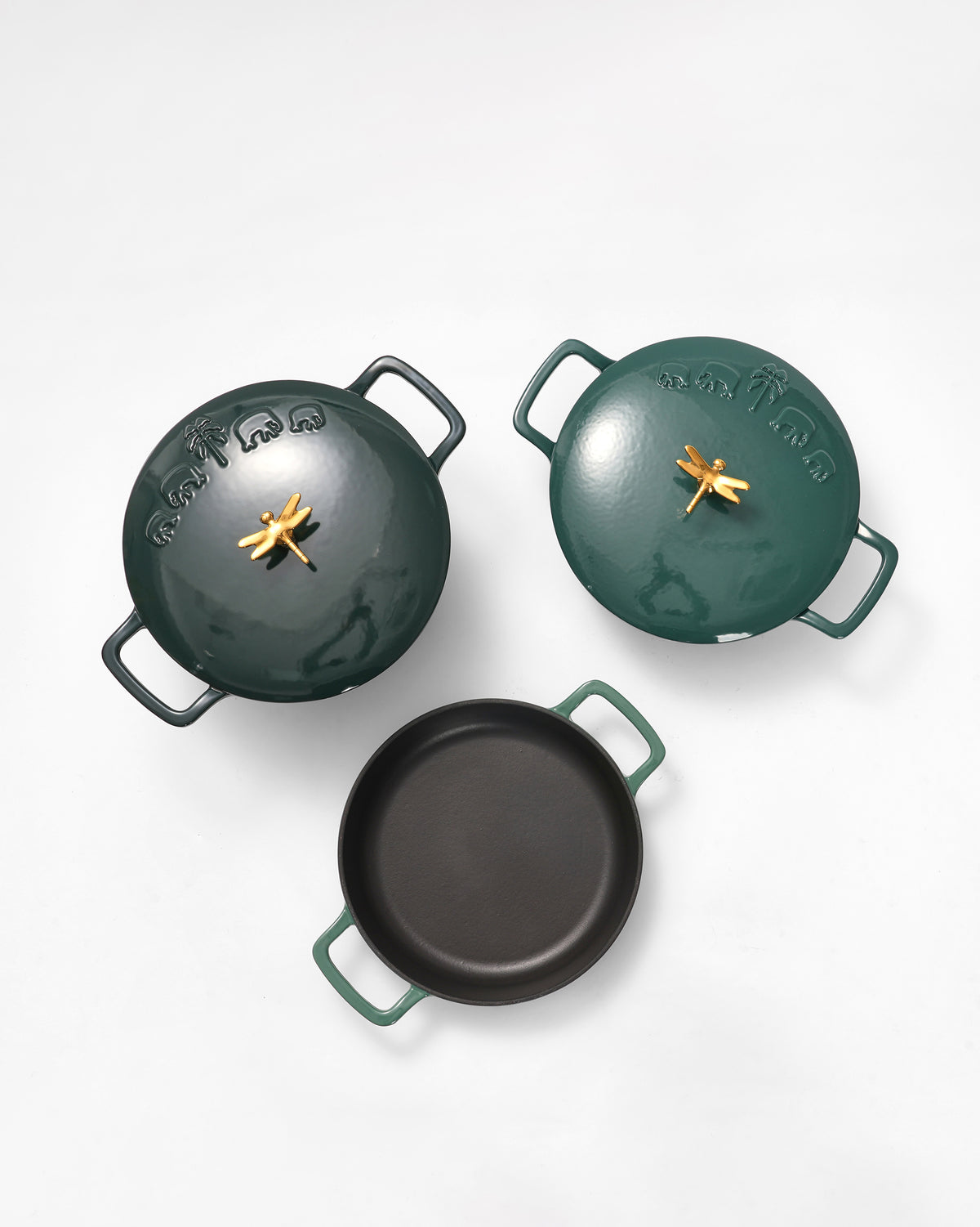 Ceylon Forest Stack Cookware - Set of 3