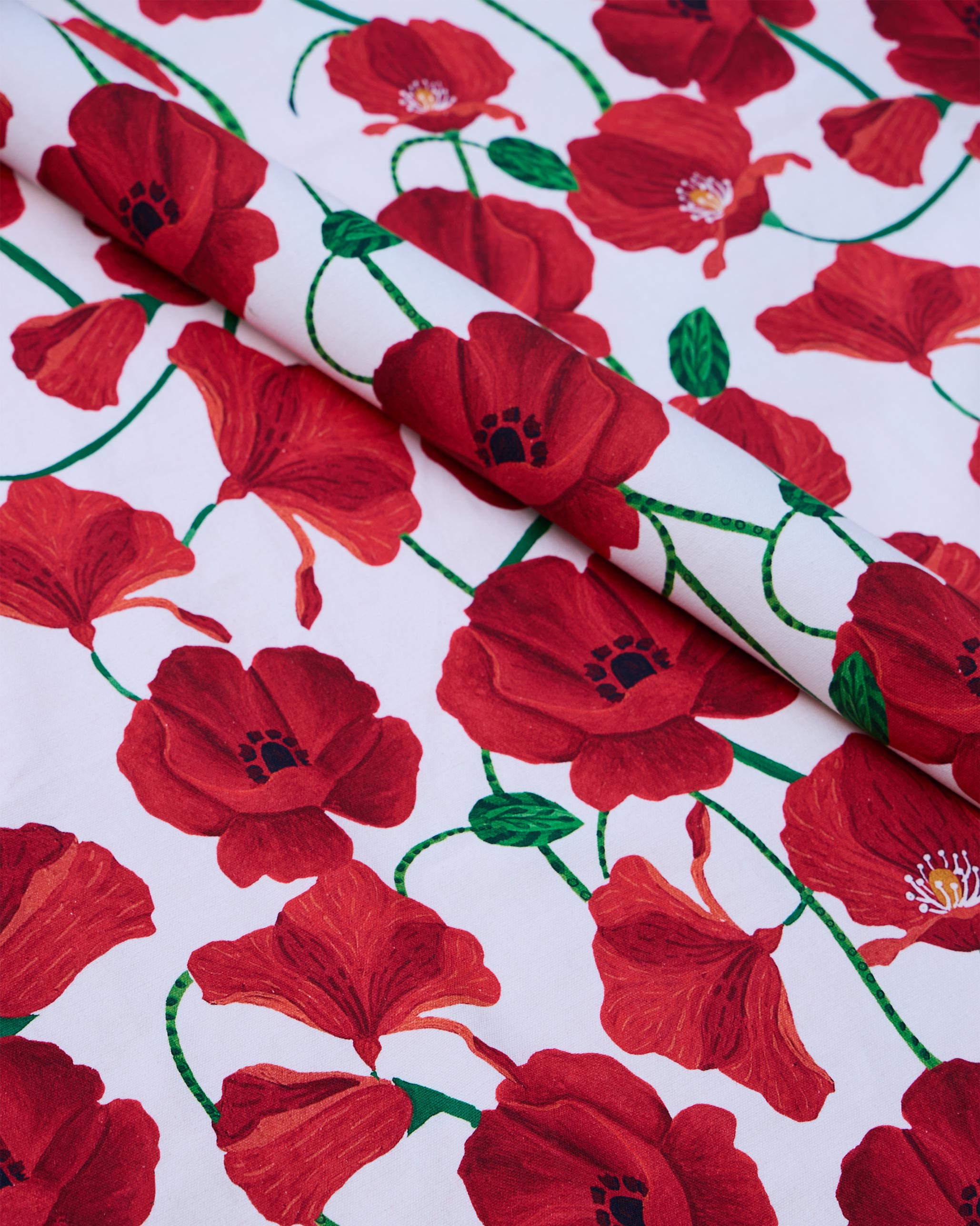 Poppy Garden Fabric