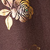 The Kovai Kurta Set - Chocolate Brown & Gold Print