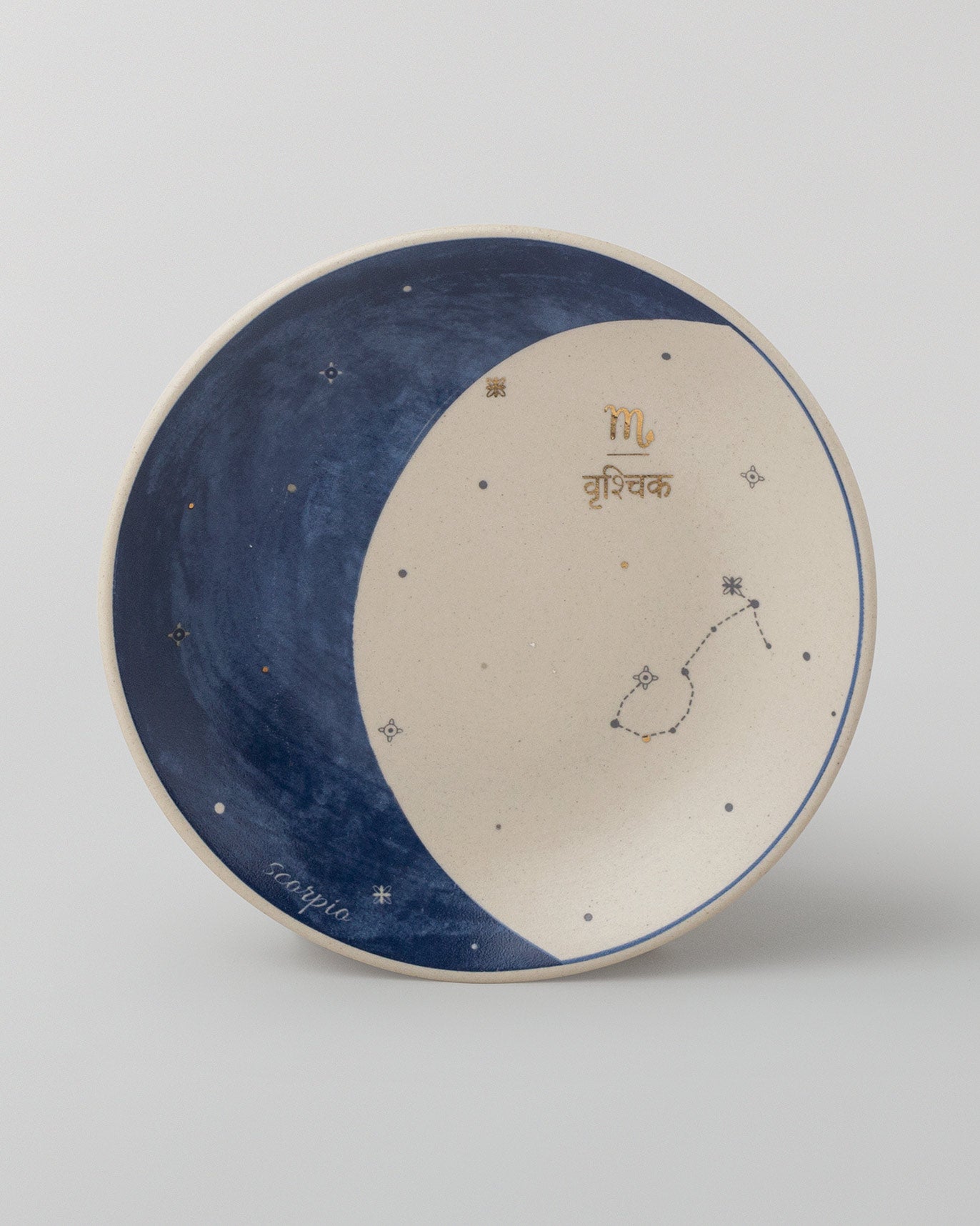 Luna Tea Plate - Scorpio