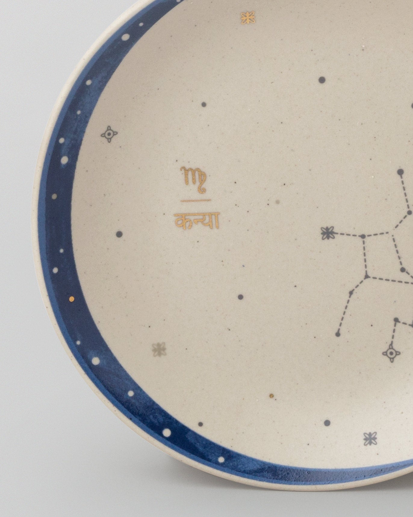 Luna Tea Plate - Virgo