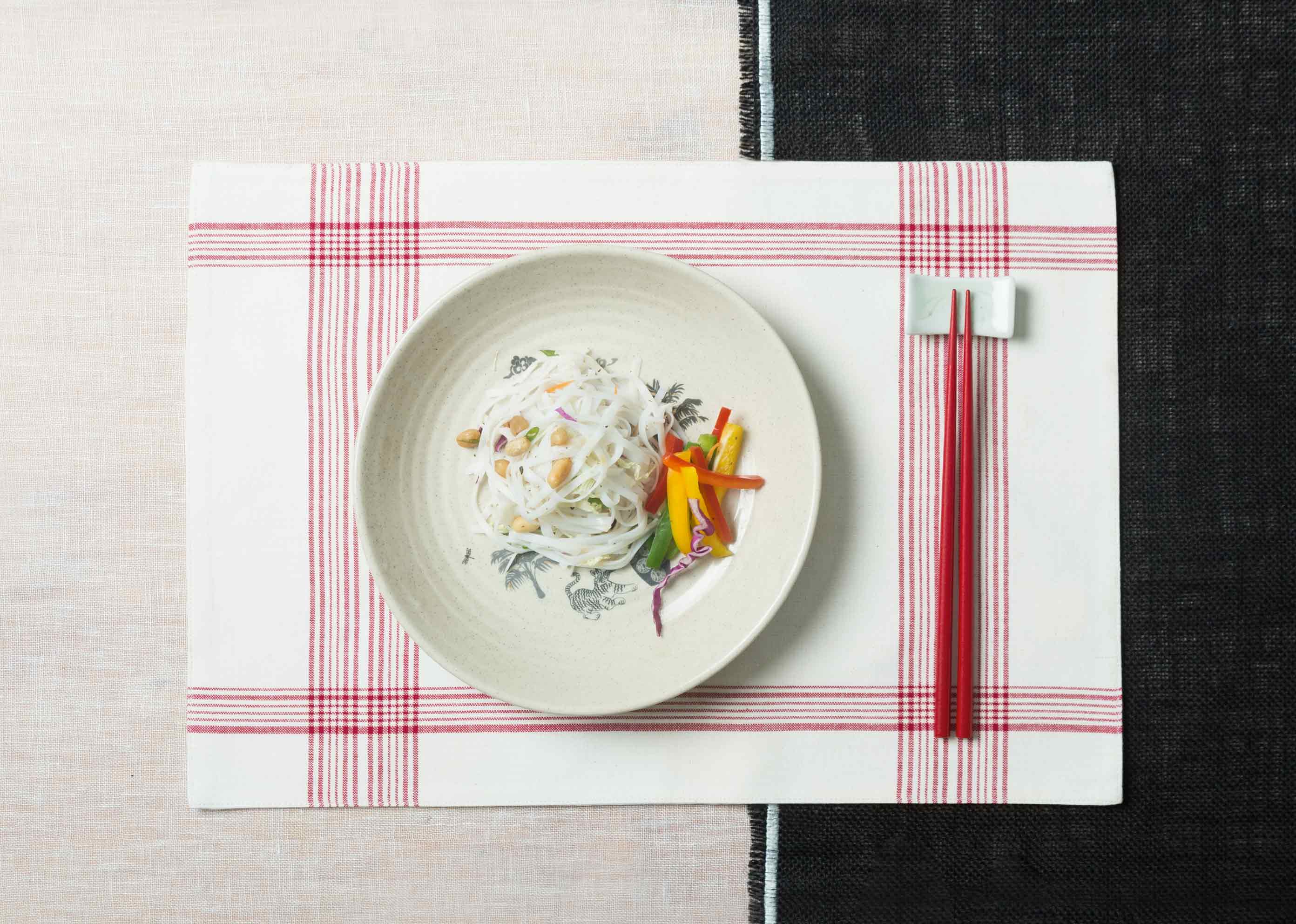 Riku Placemat (Set Of 2) - Red