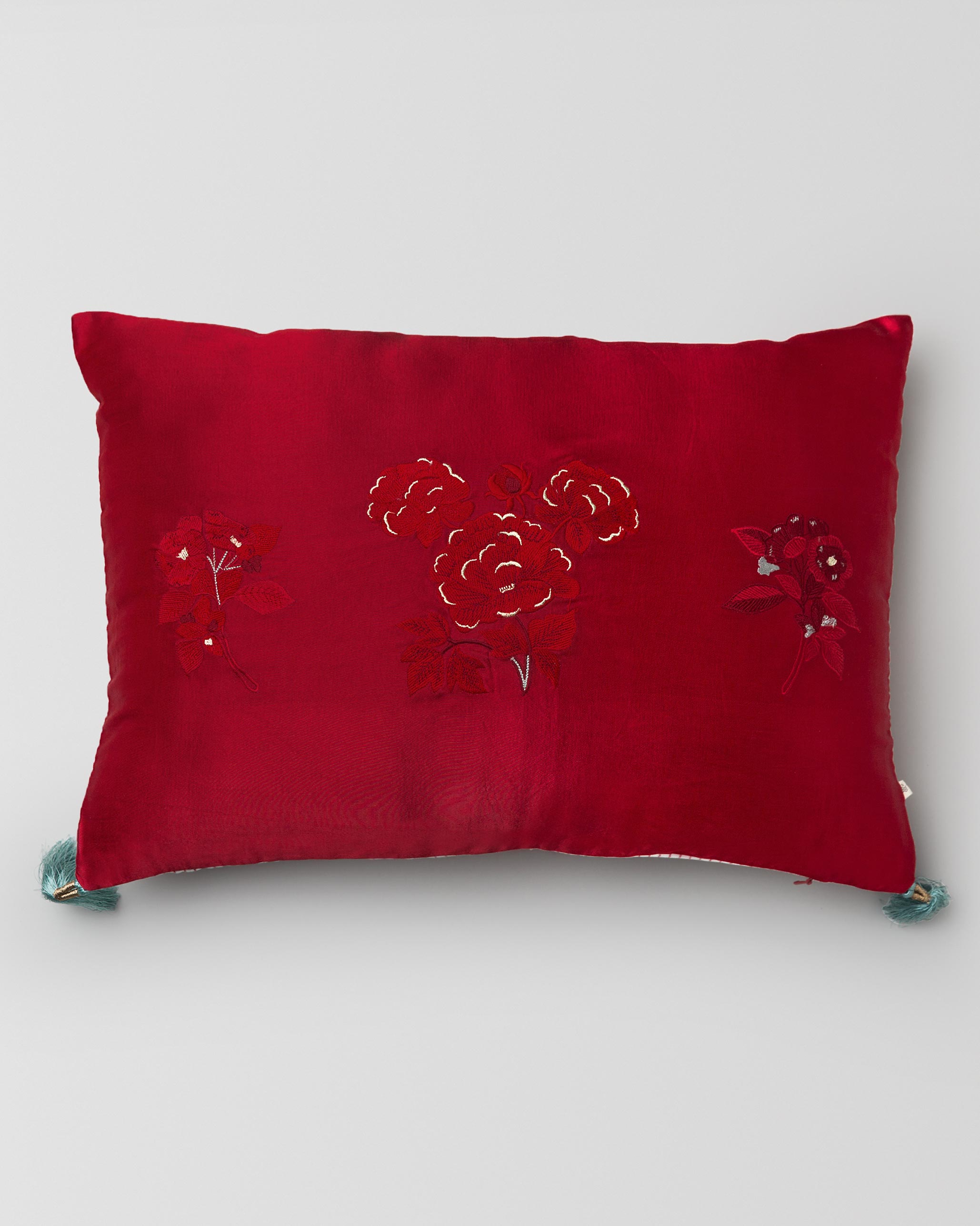 Peony Lumbar Pillow Cover