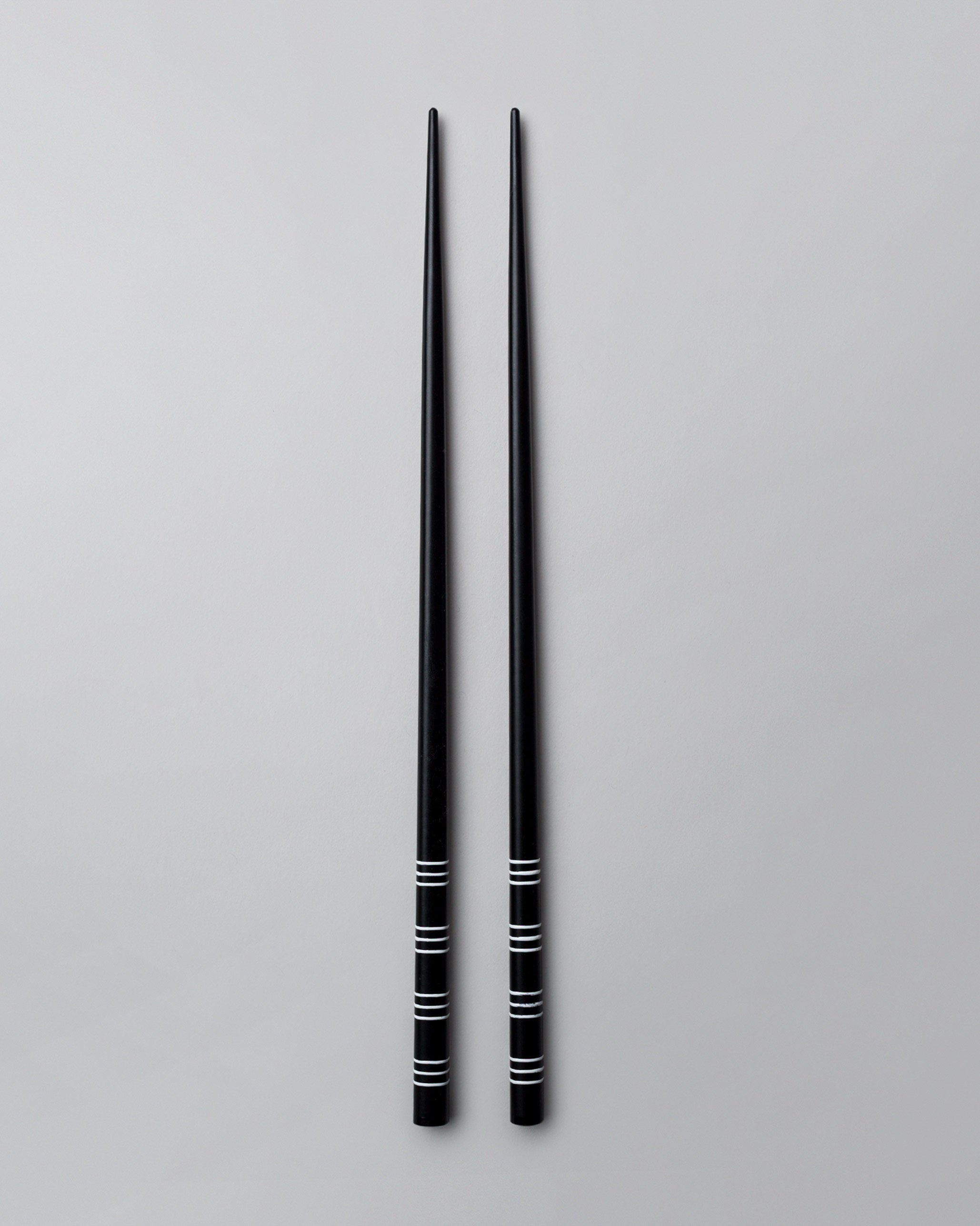 Stripe Black Chopsticks (Set of 2)