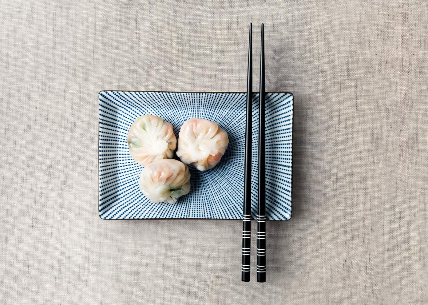 Stripe Black Chopsticks (Set of 2)