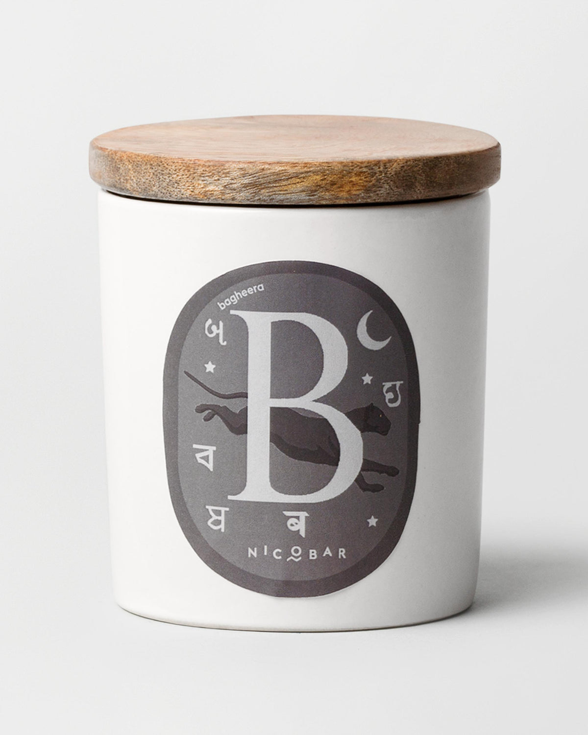 Alphabet B Candle