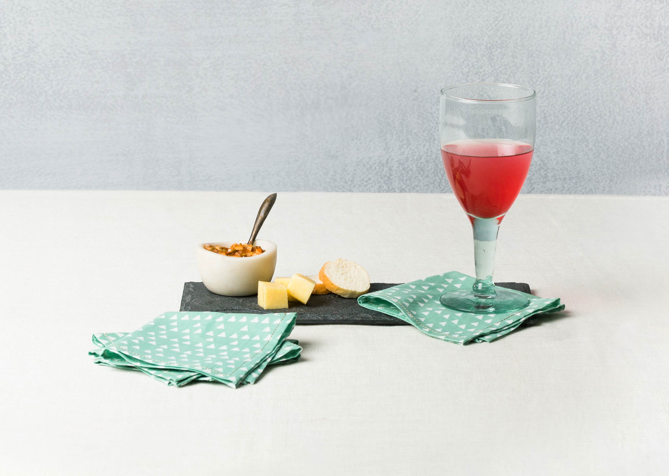 Zan Cocktail Napkins (Set of 6) - Jade