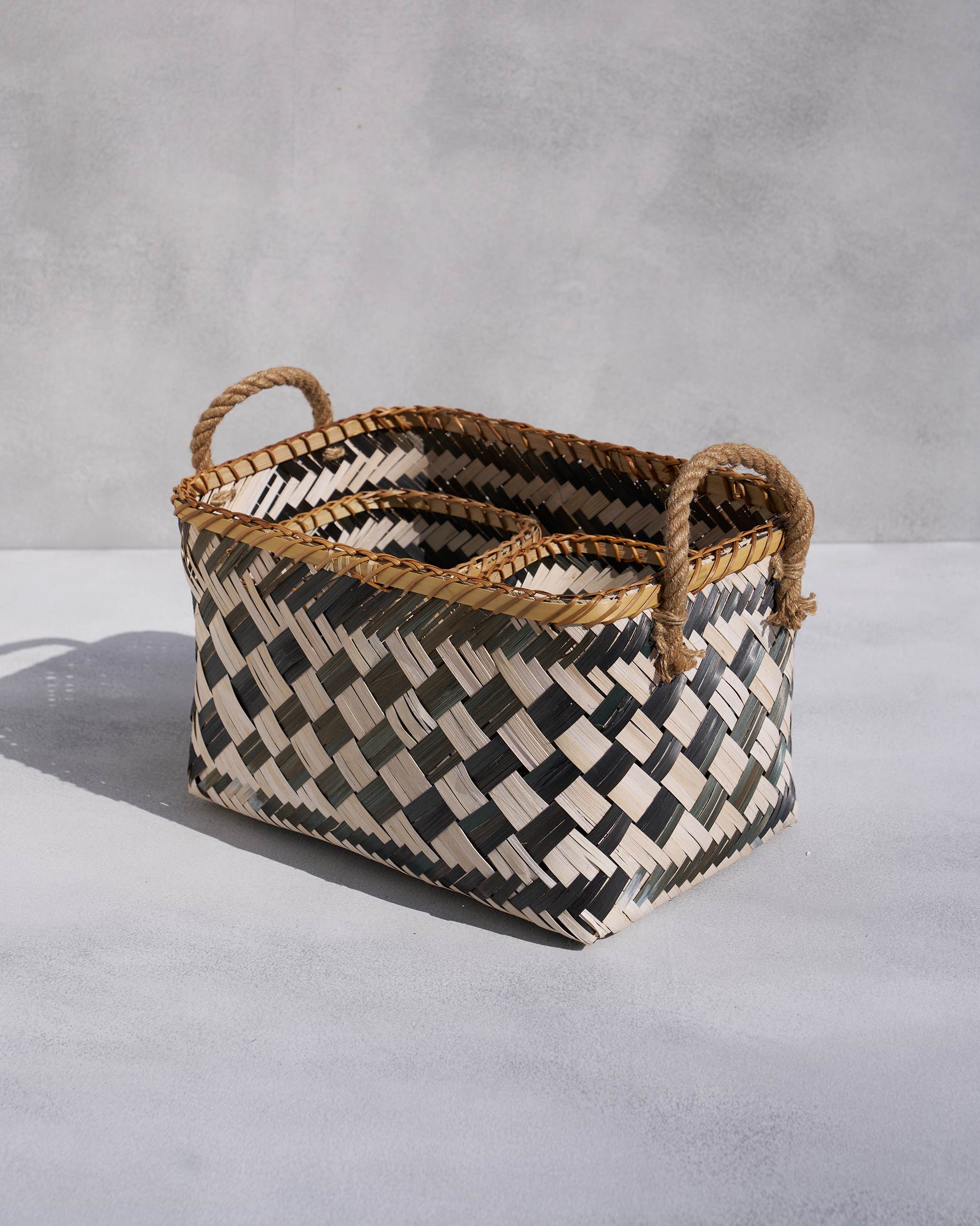 Ceylon Bamboo Basket (Set of 3)