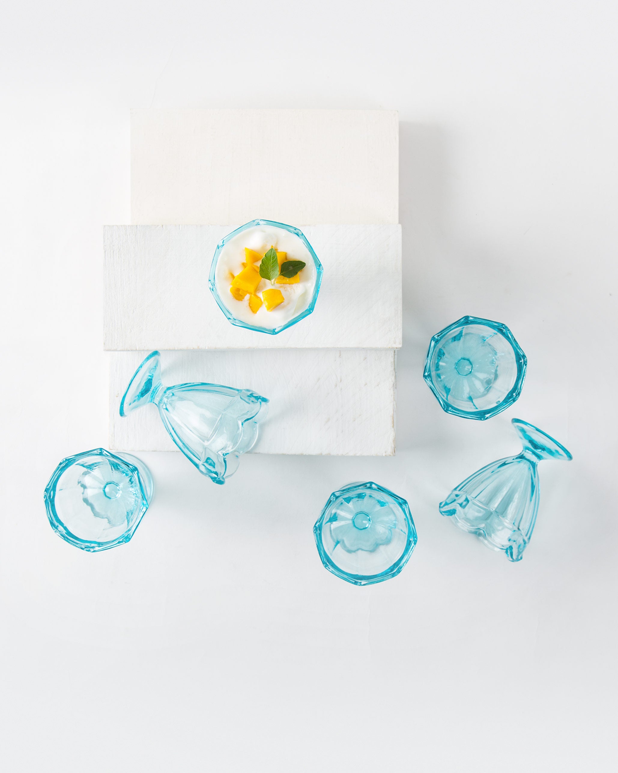 Anjuna Capri Sorbet (Set of 6) - Turquoise