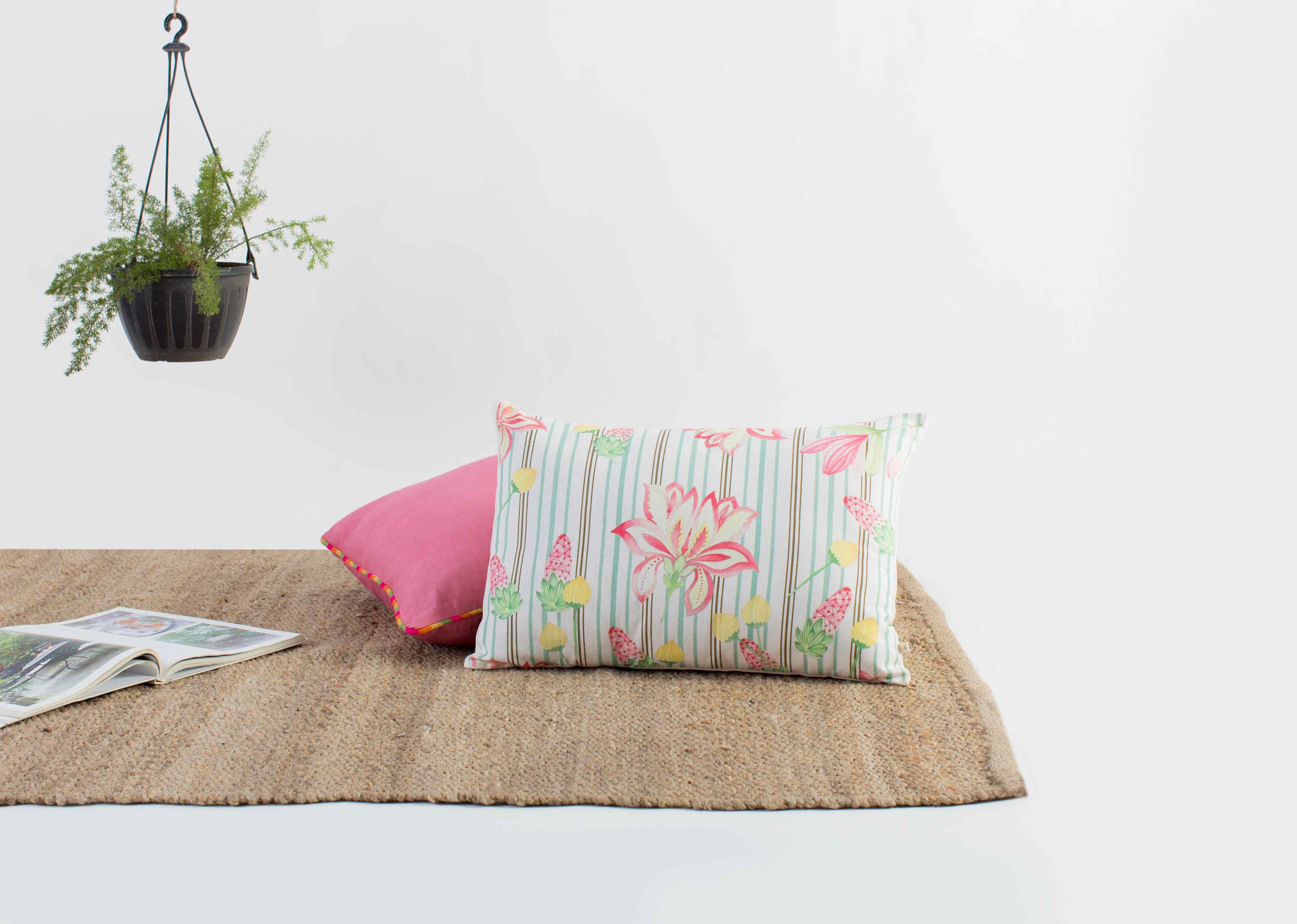 Dandeli Stripes Pillow Cover