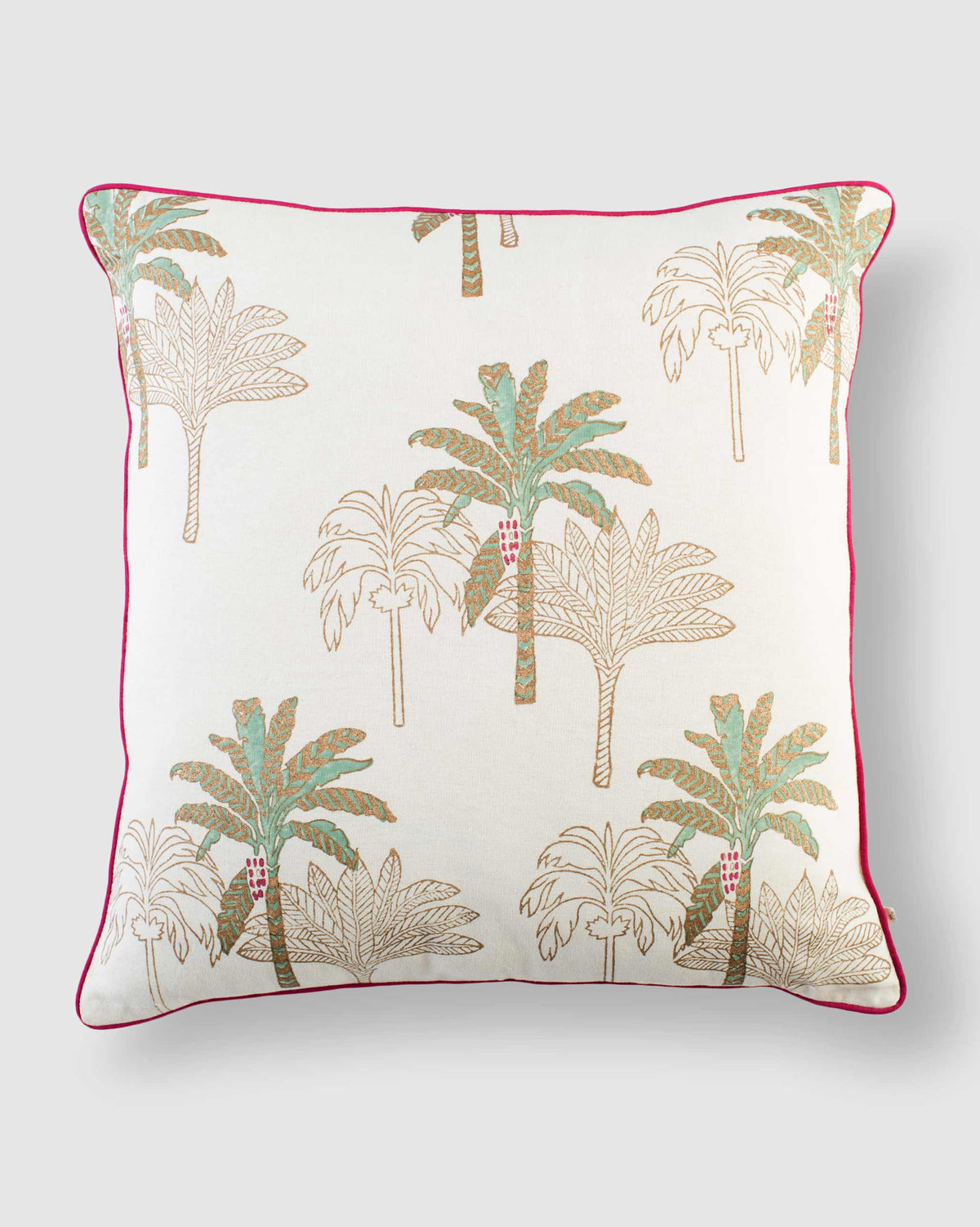 Shimmer Palm Cushion Cover