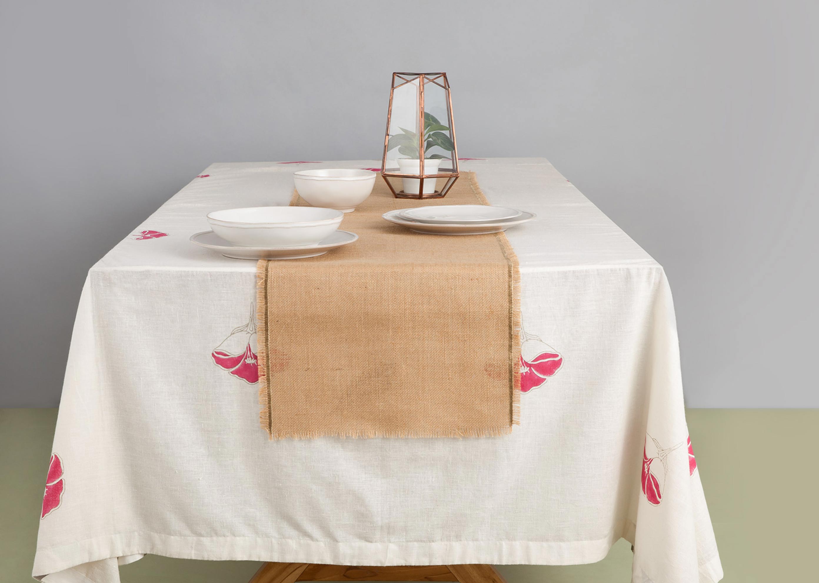 Jute Table Runner - Gold