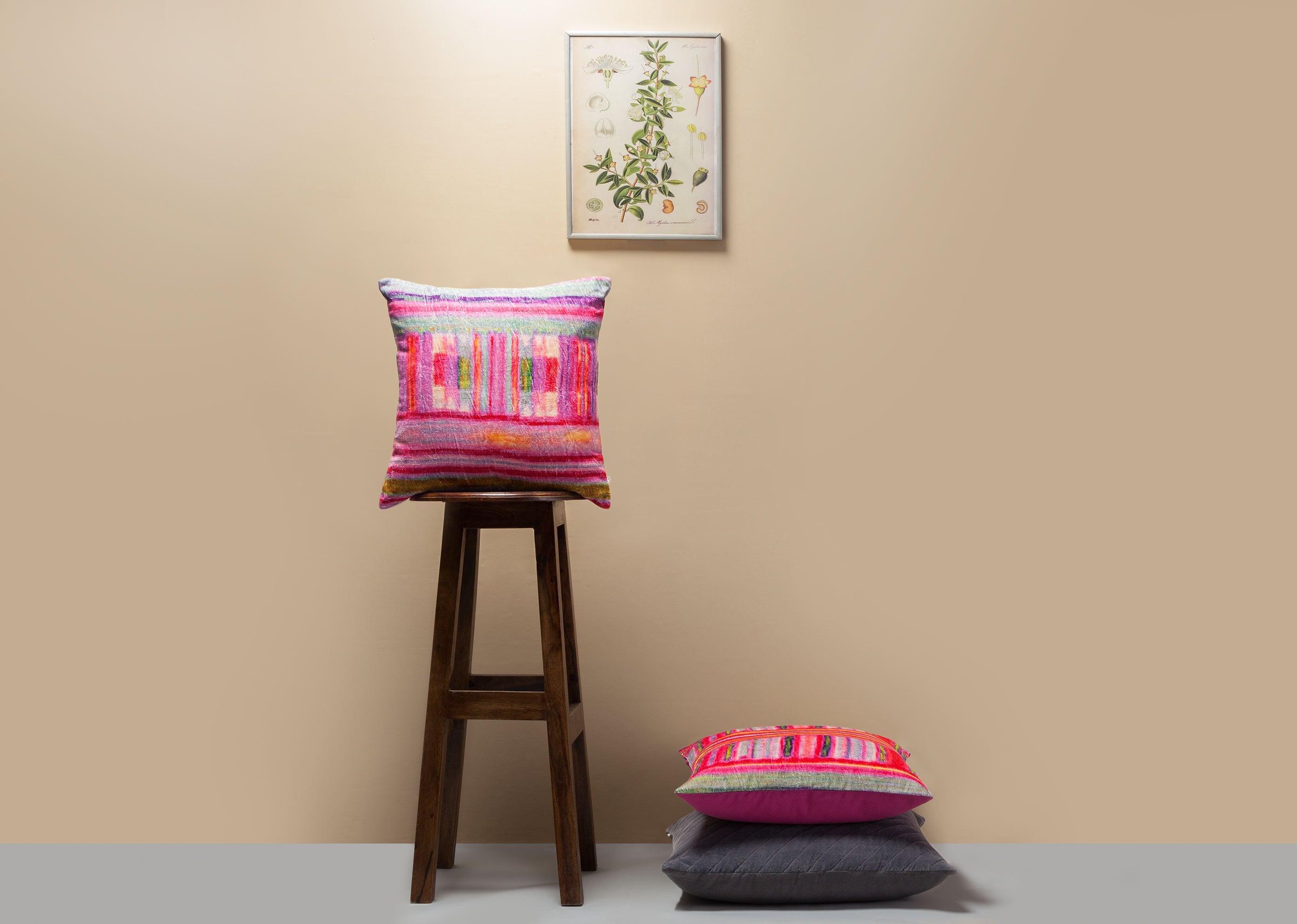 Kente Stripe Cushion Cover