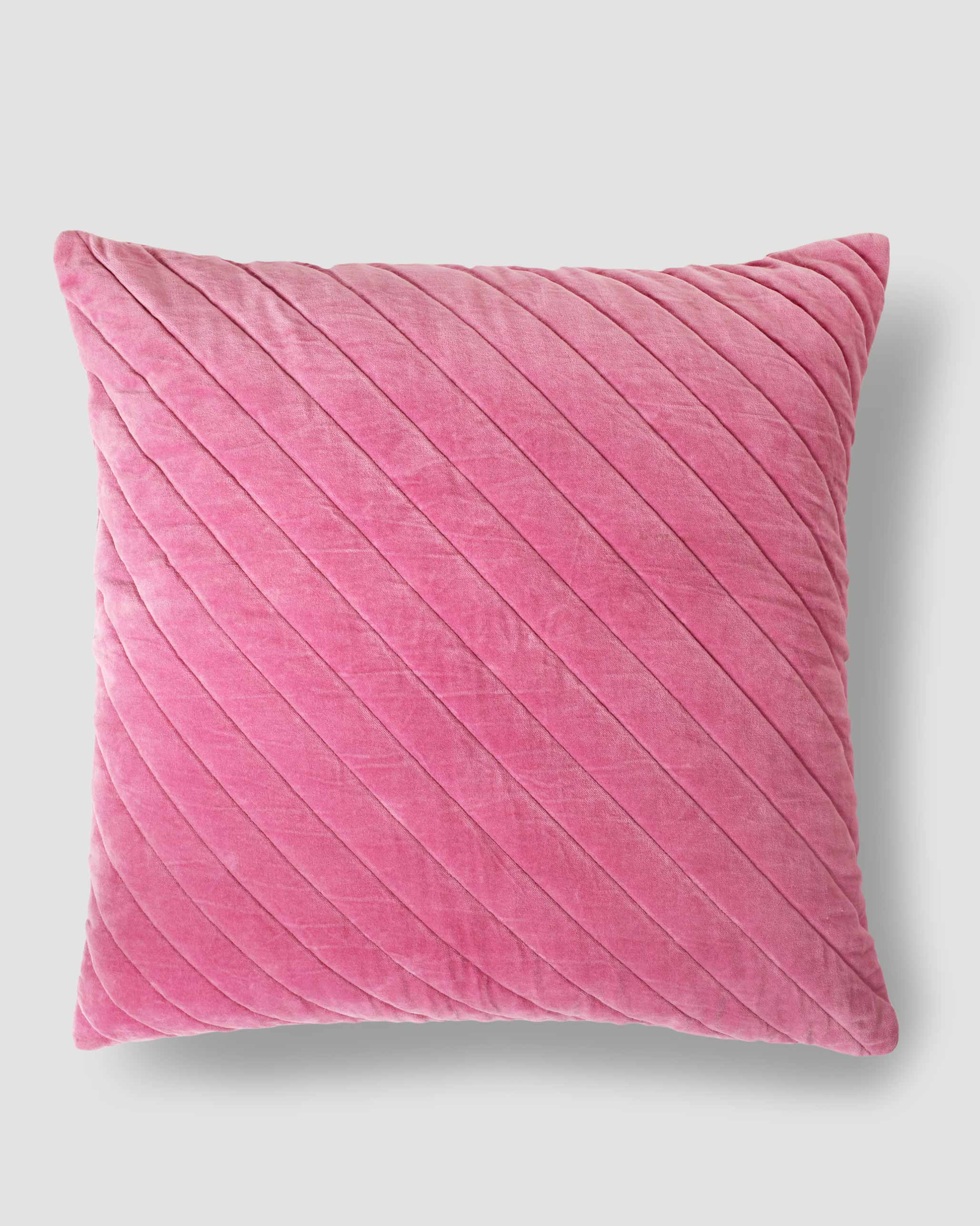 Tangier Velvet Cushion Cover - Blush