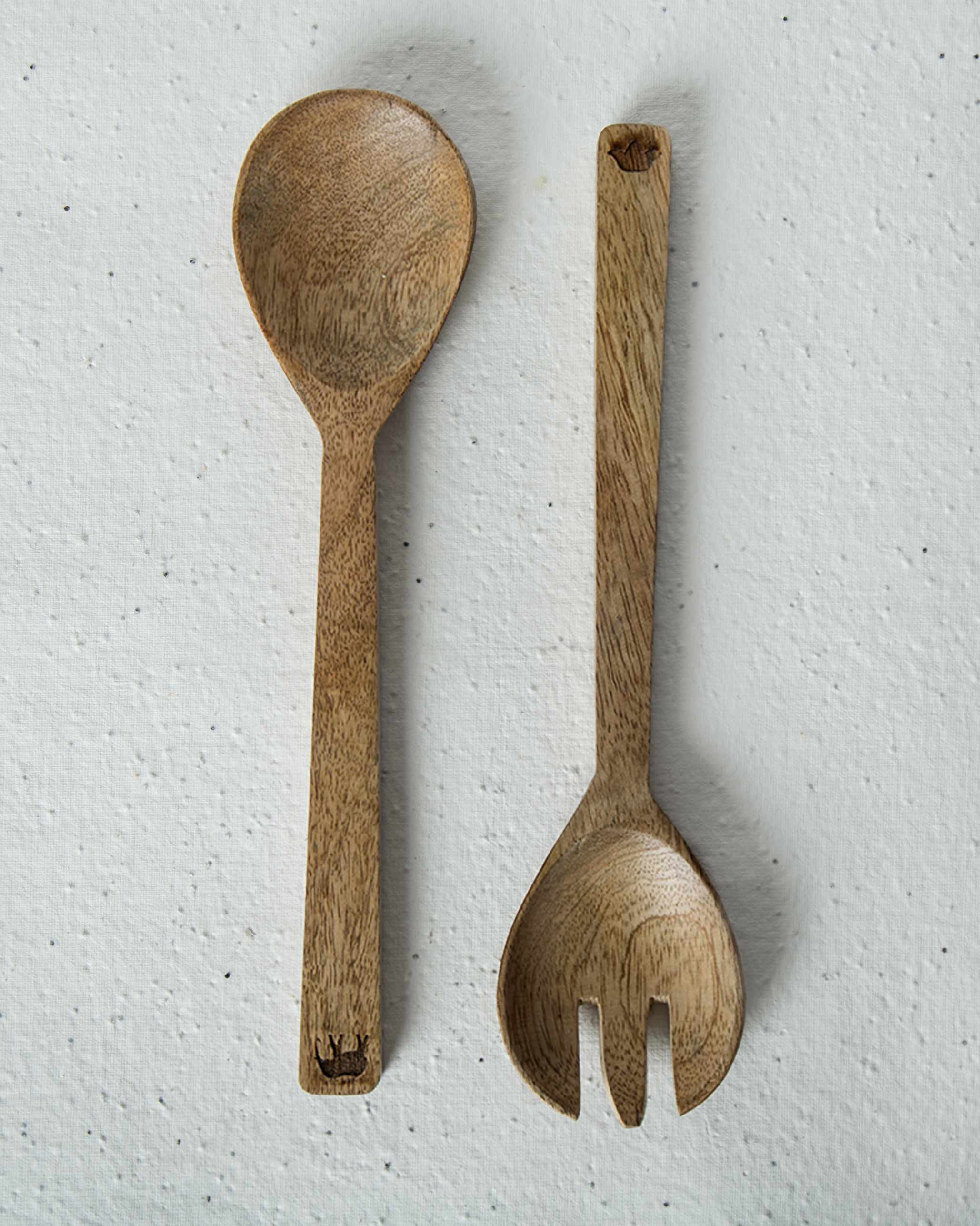 Ele Palm Salad Servers (Set of 2)