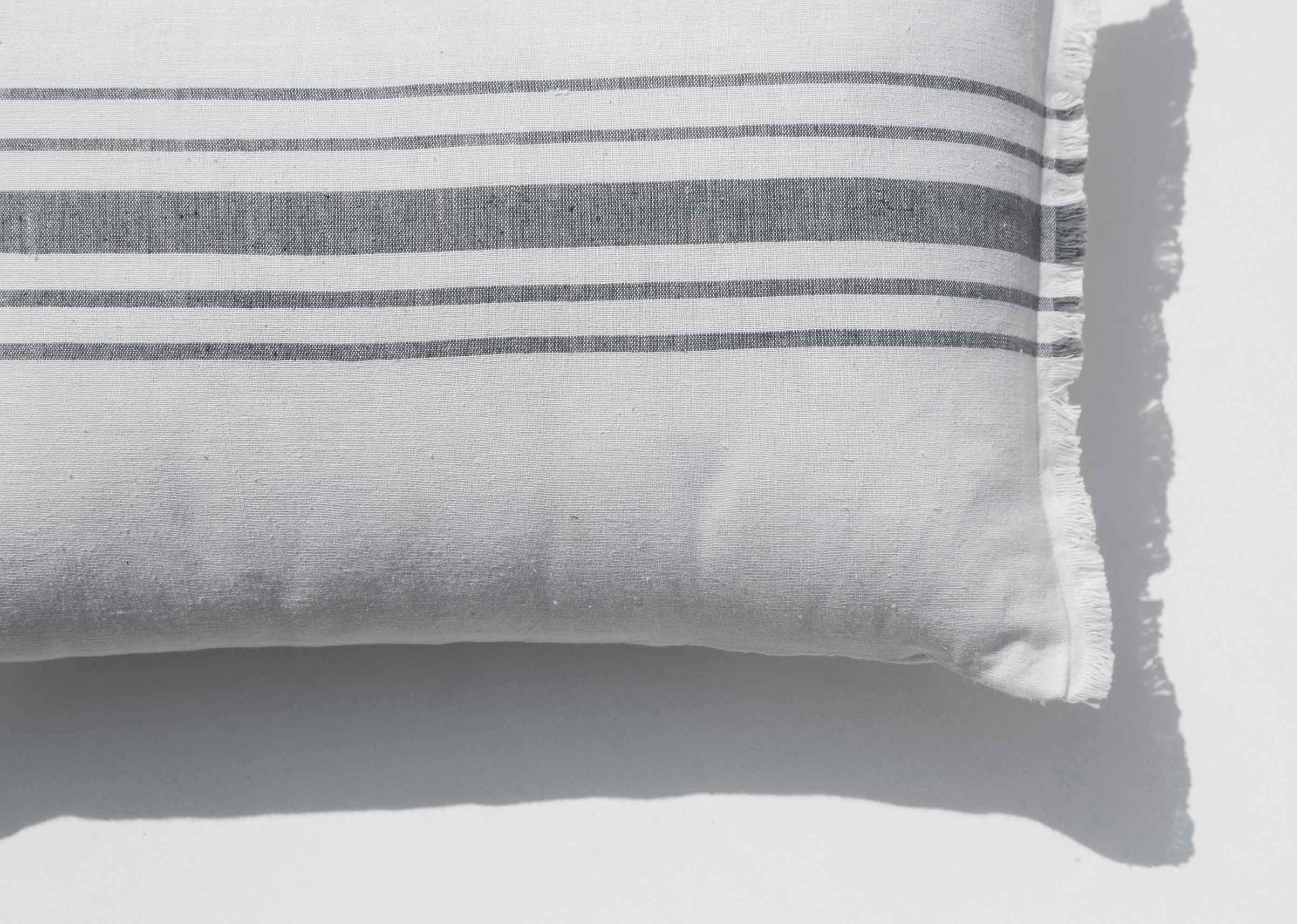 French Stripe Pillow Cover