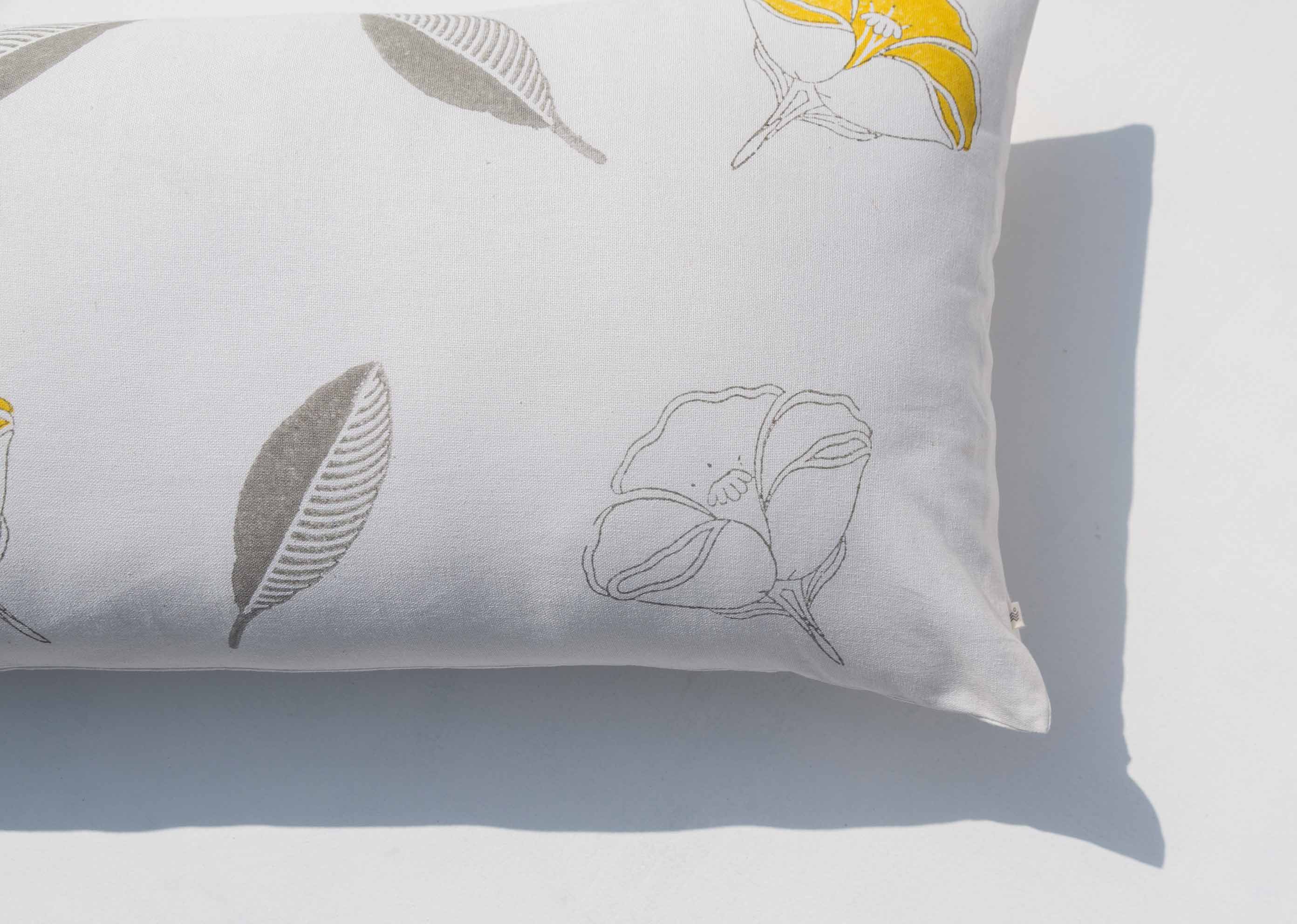 Frangipani Pillow Cover