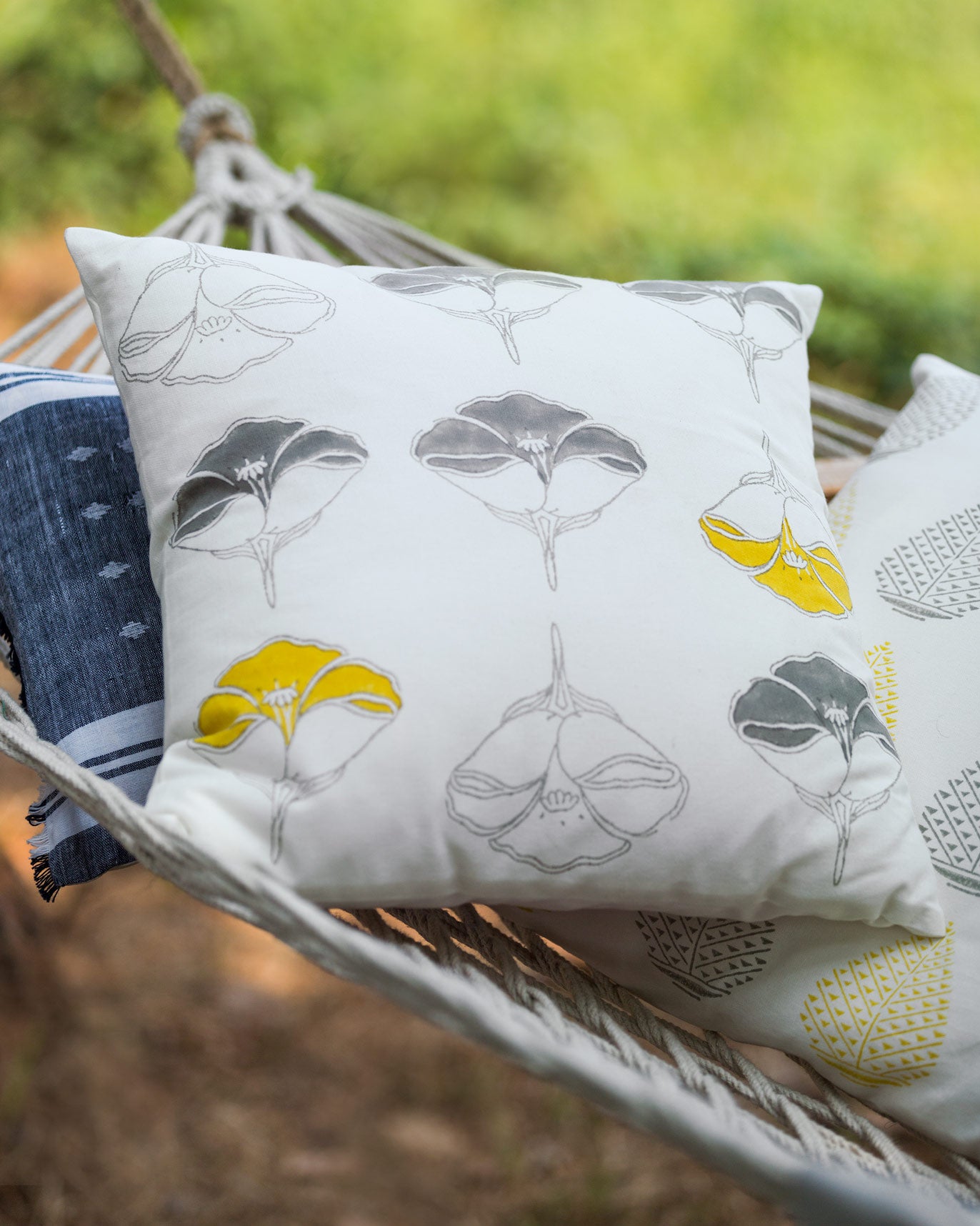 Frangipani Cushion Cover