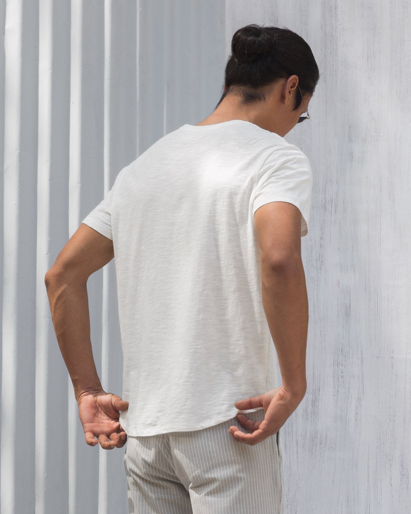 Pocket T-shirt - White