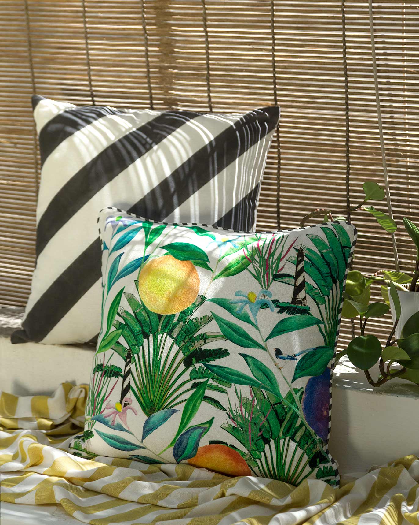 Trinco Rainforest Cushion Cover