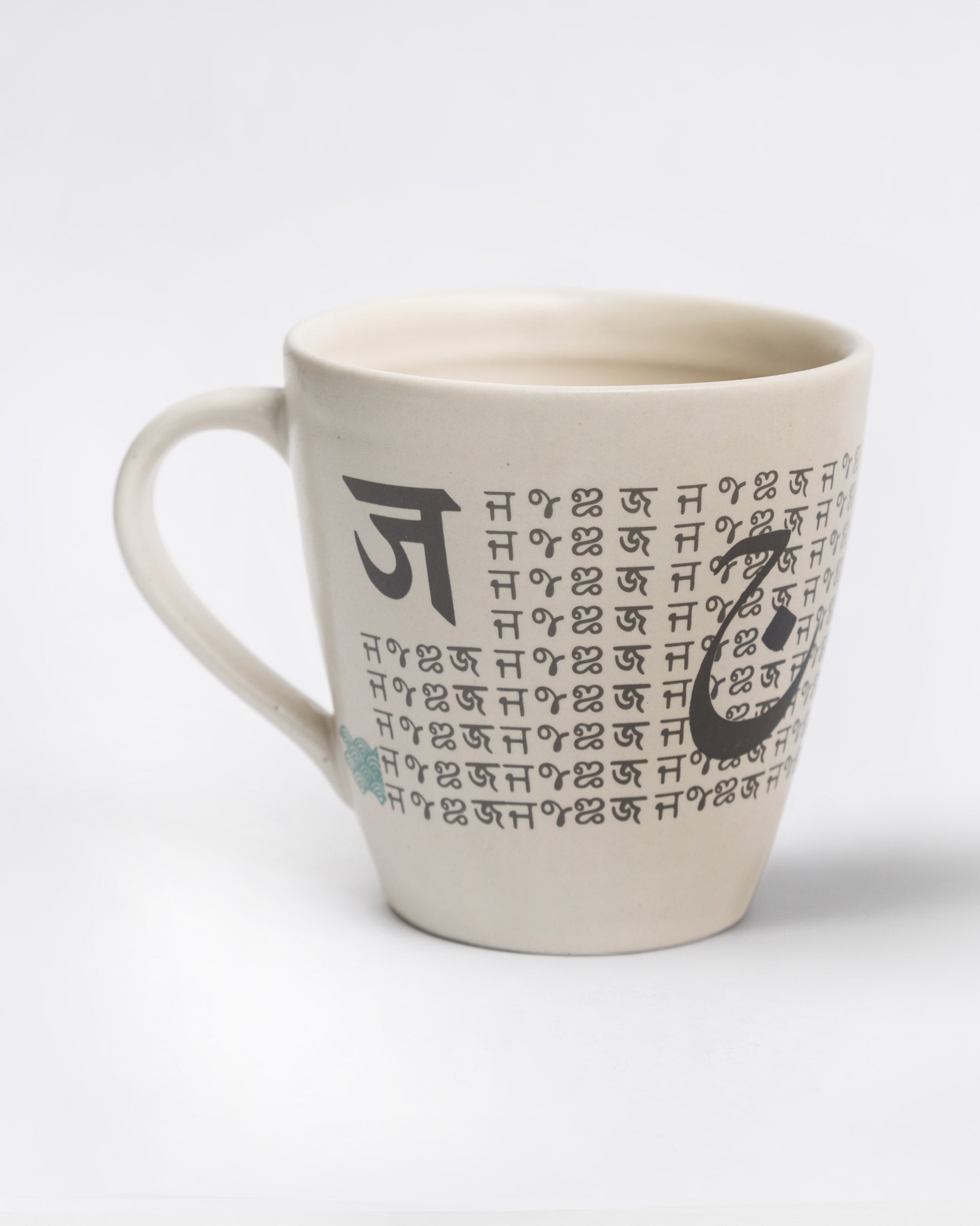 Alphabet J Mug - Stoneware