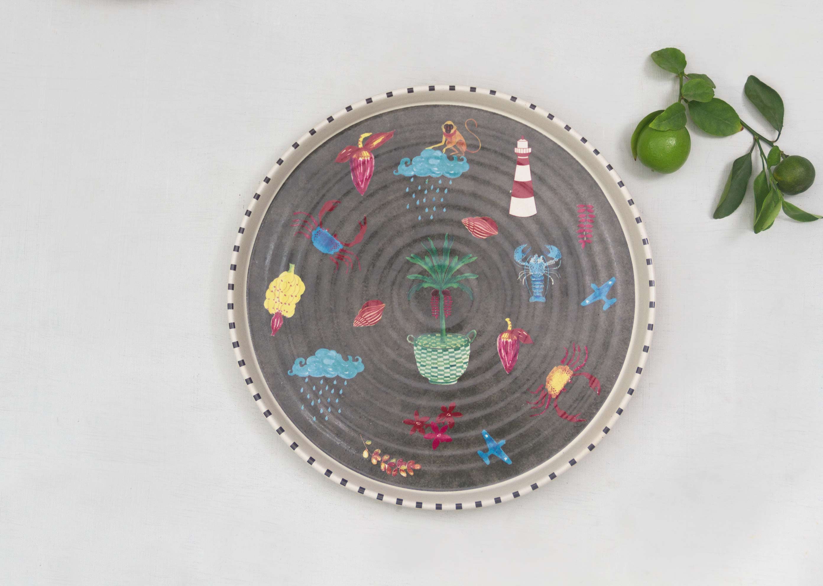 Nancowry Round Platter