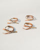 Copper & Brass Napkin Rings (Set of 4)