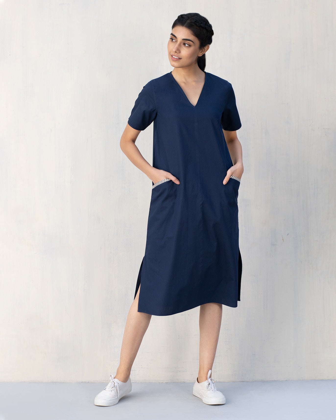 Camper Dress - Indigo