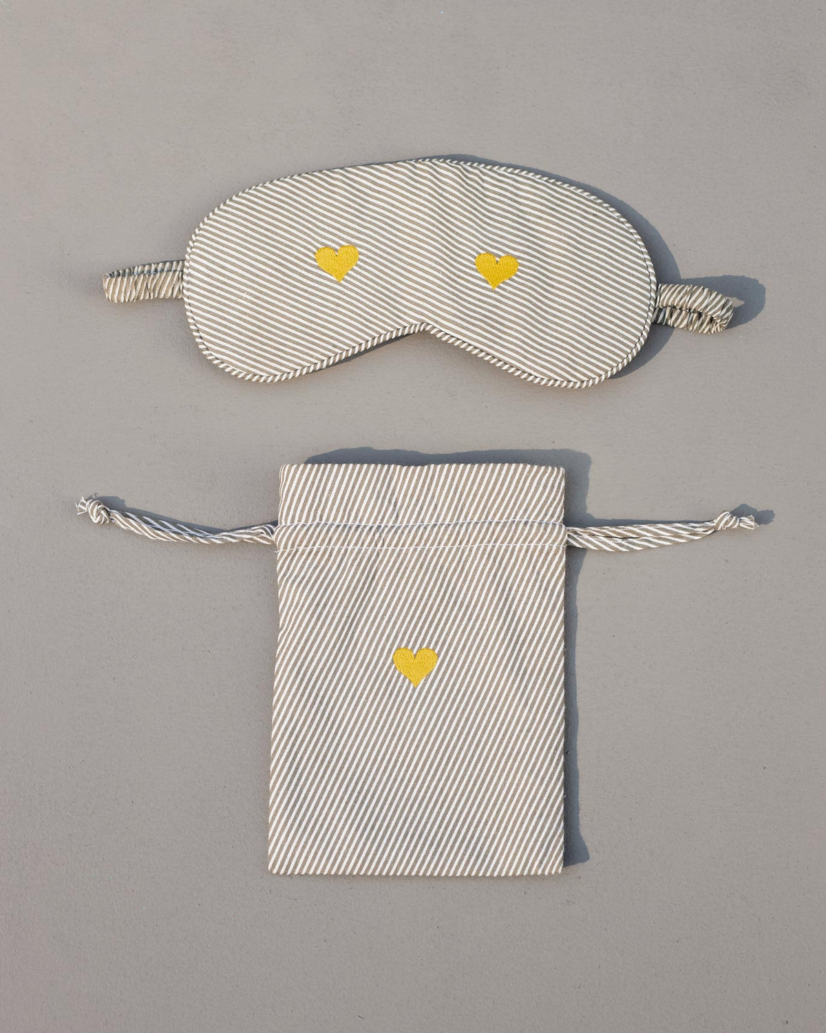 Heart Snooze Eye Mask & Pouch