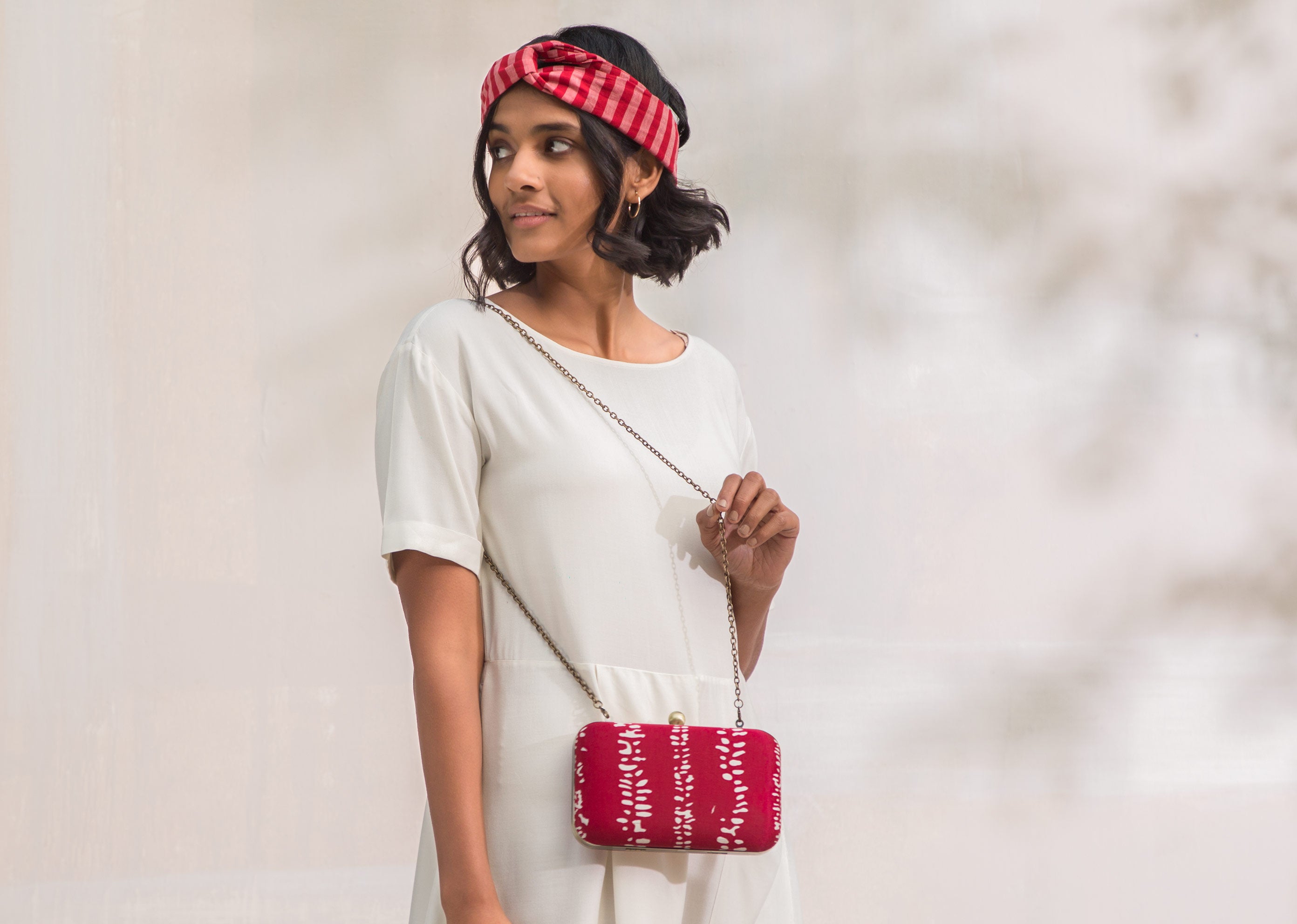 Martini Clutch - Red