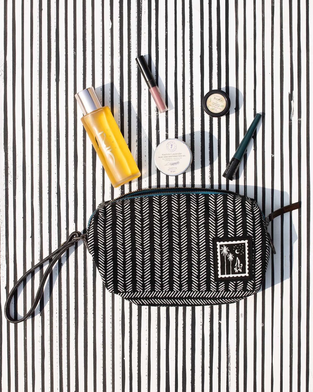 Musafir Make-up Pouch - Black