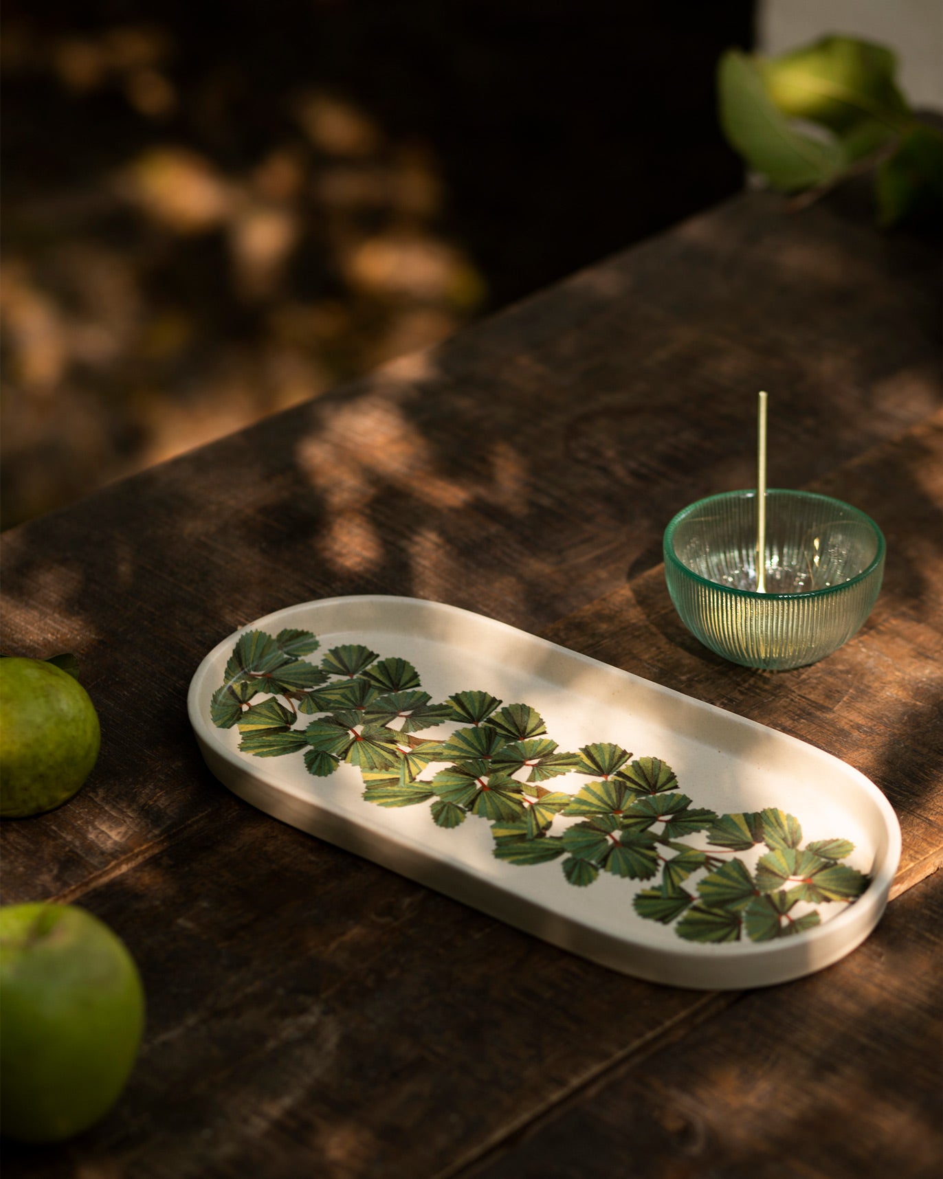 Oyster Bay Platter With Dip Bowl & Spoon