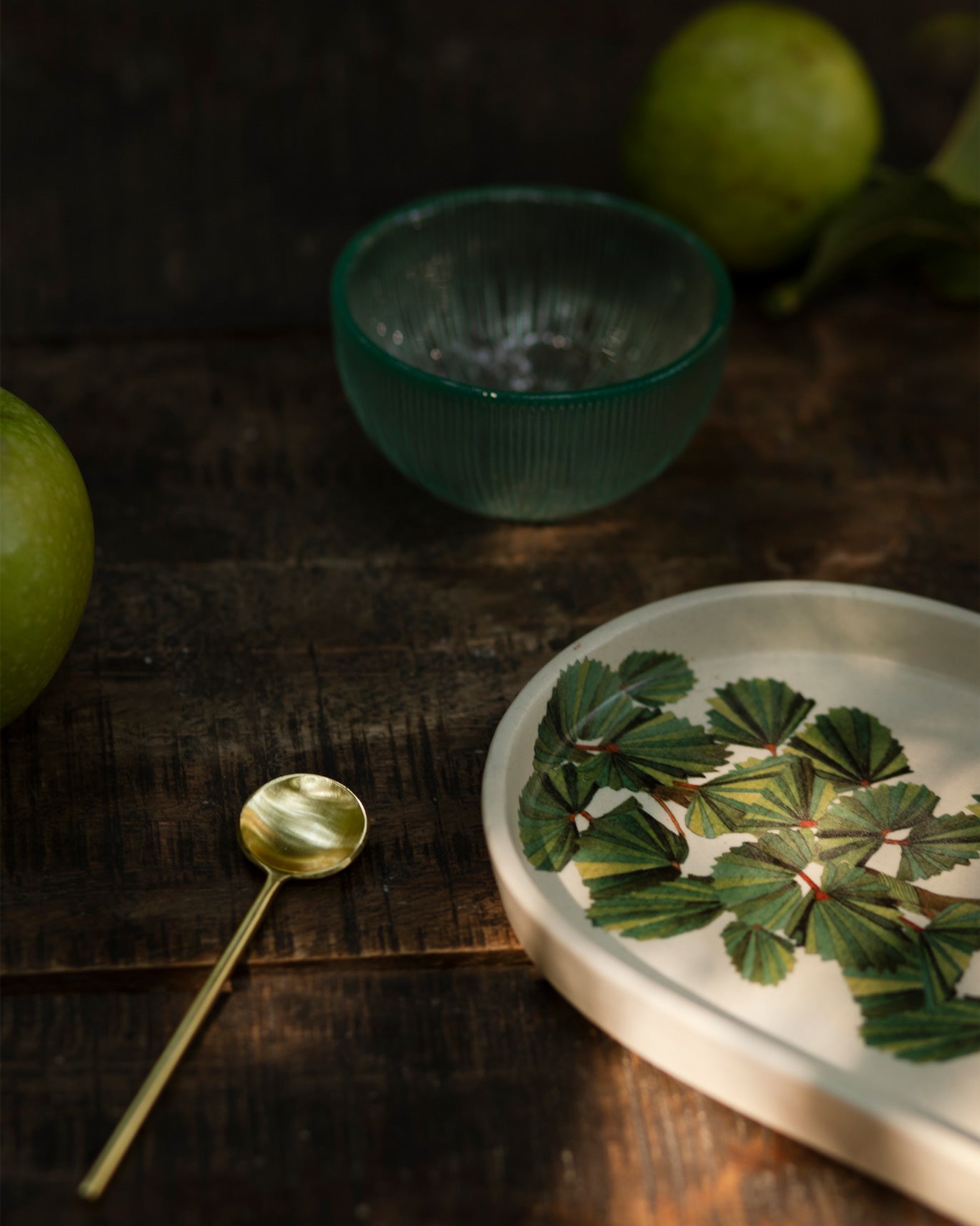 Oyster Bay Platter With Dip Bowl & Spoon
