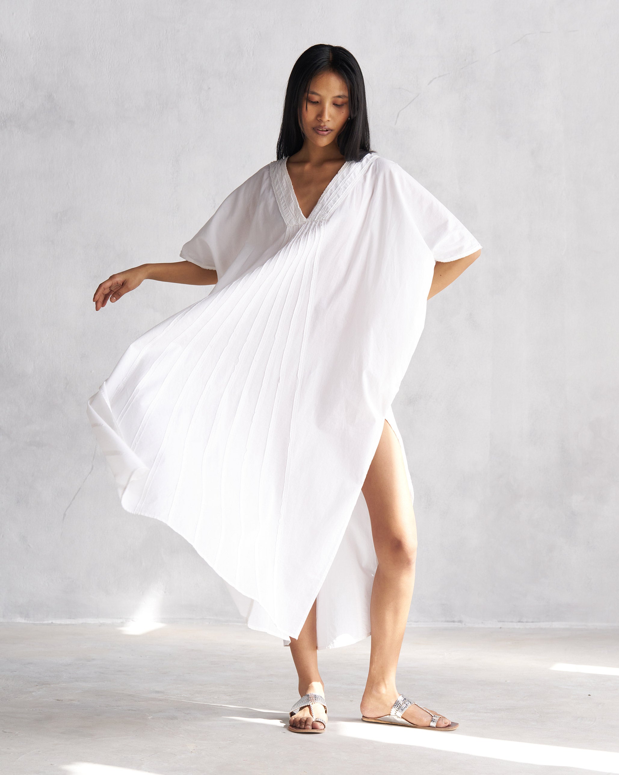 Tulum Kaftan - White