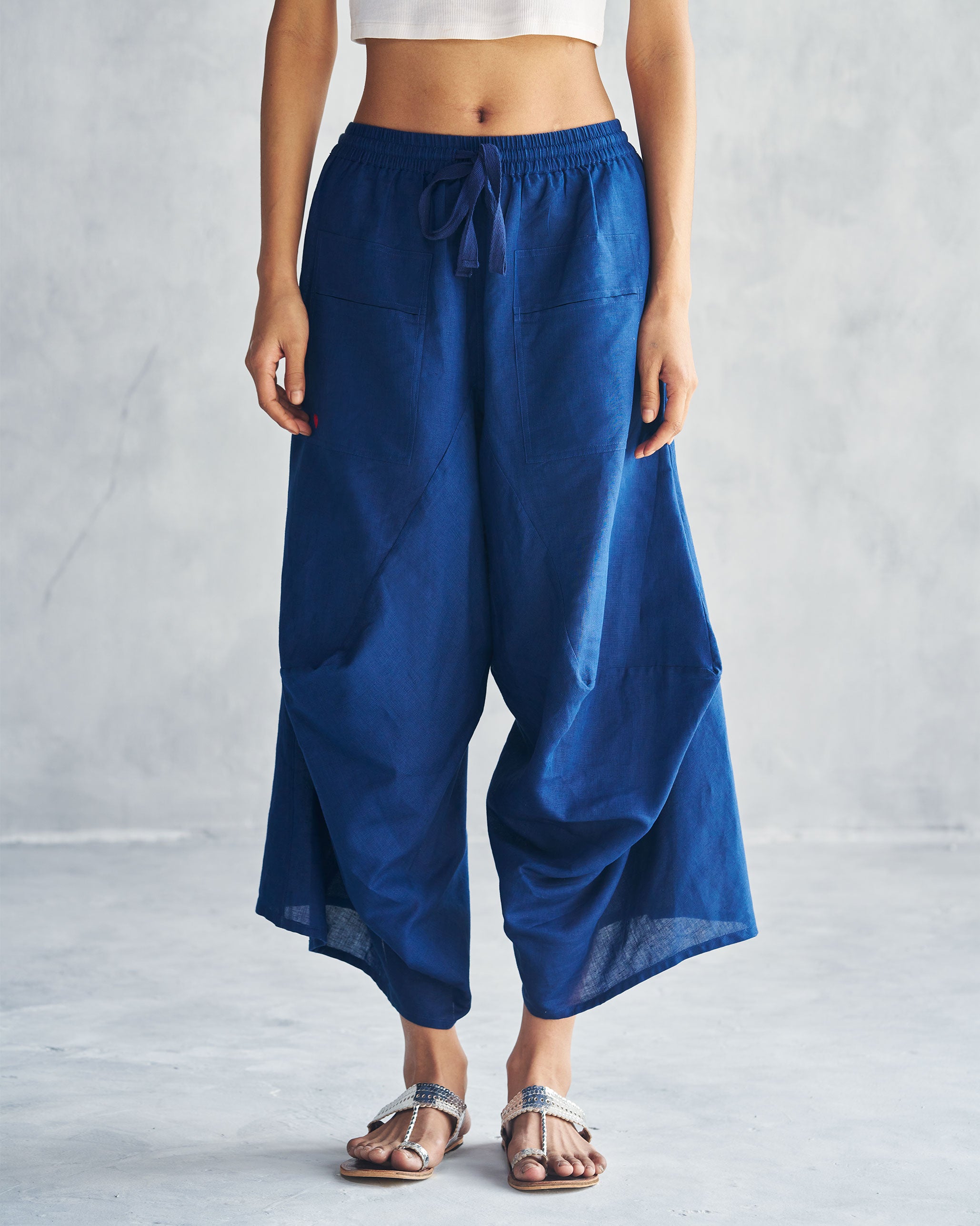 Yoka Trousers - Indigo