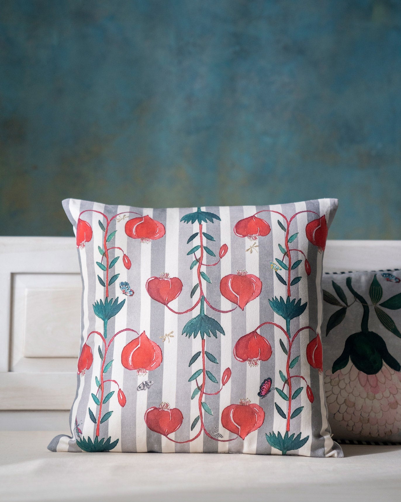 Winter Cherry Cushion Cover