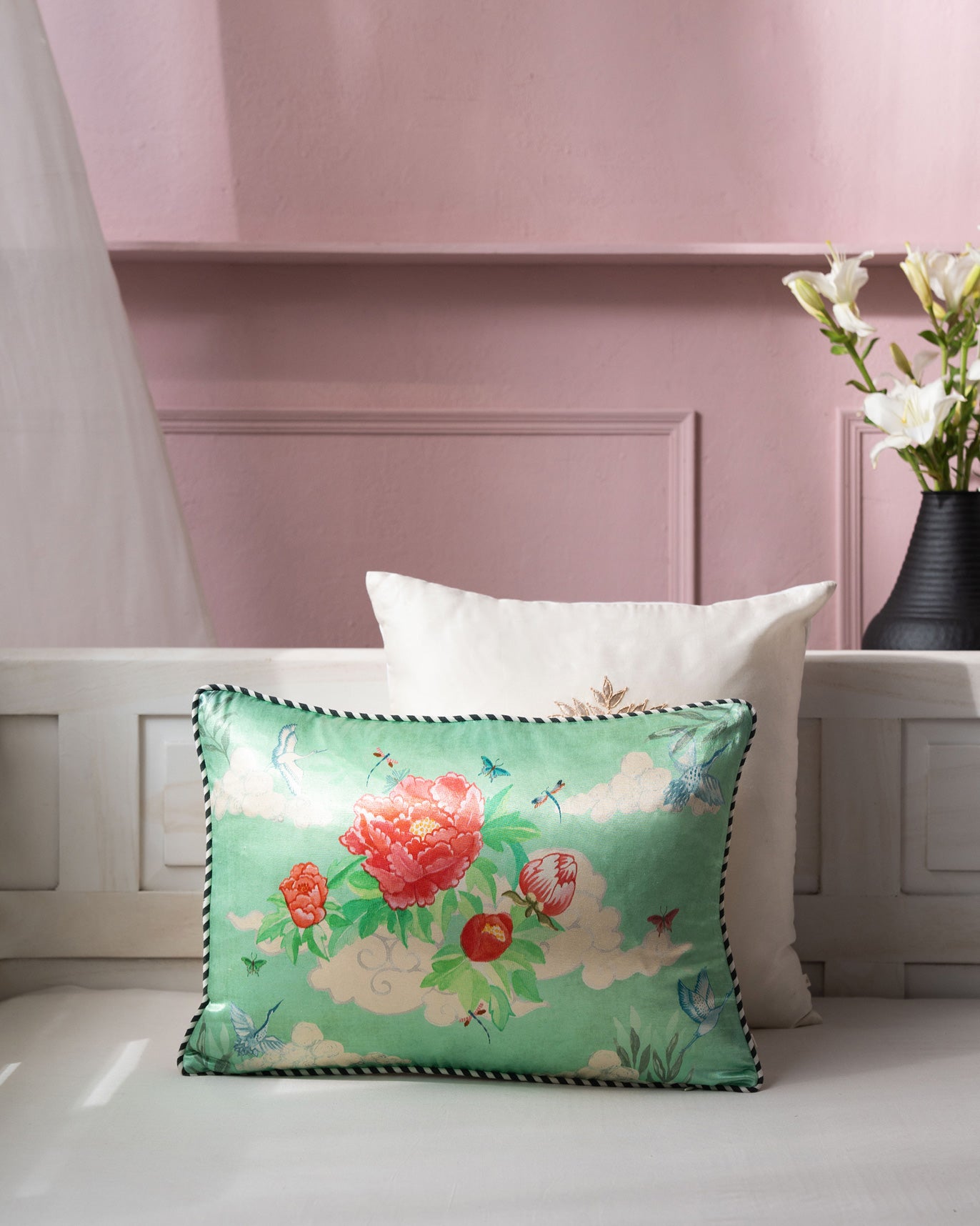 Misty Skies Cushion Cover