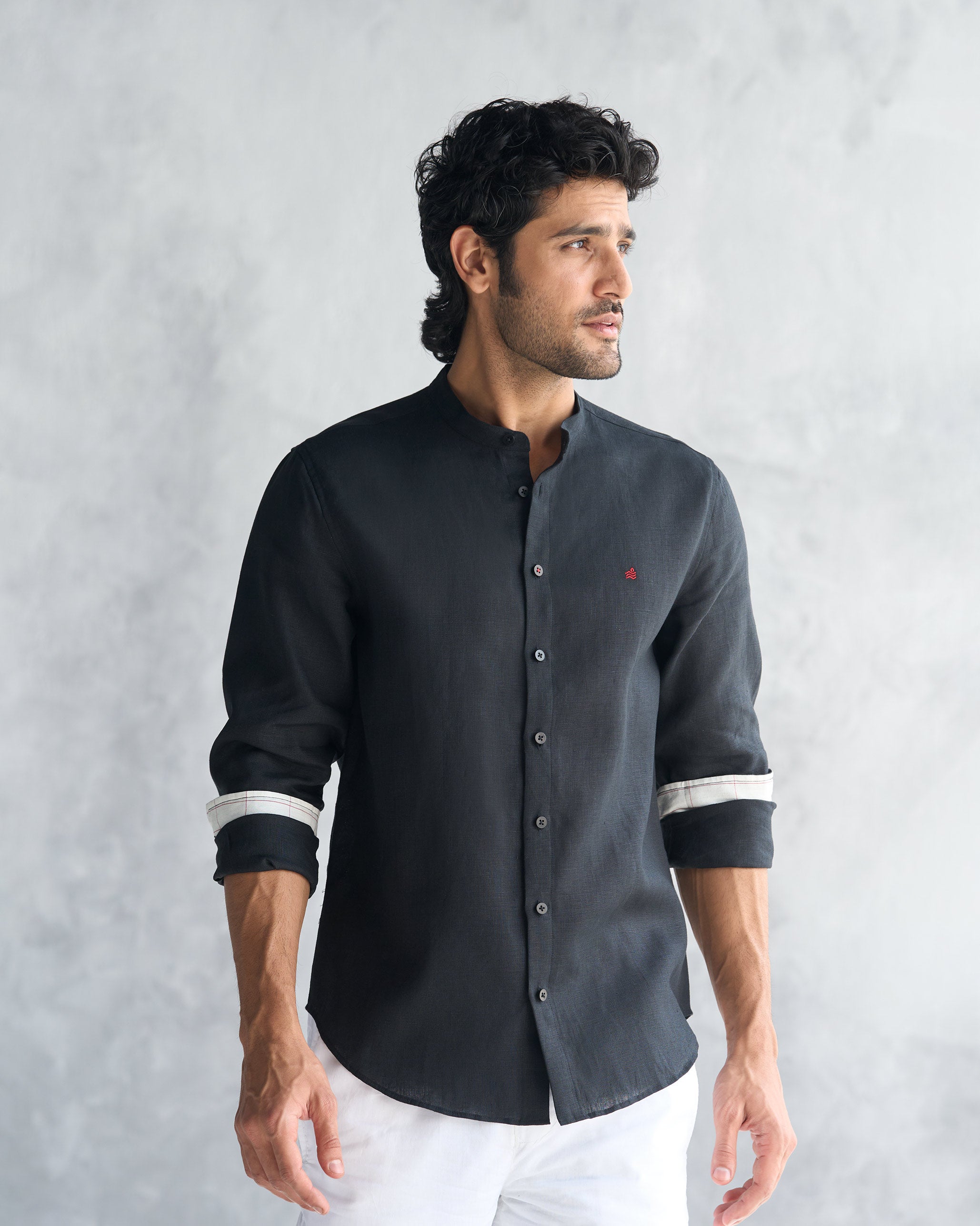 Nawab Shirt - Black