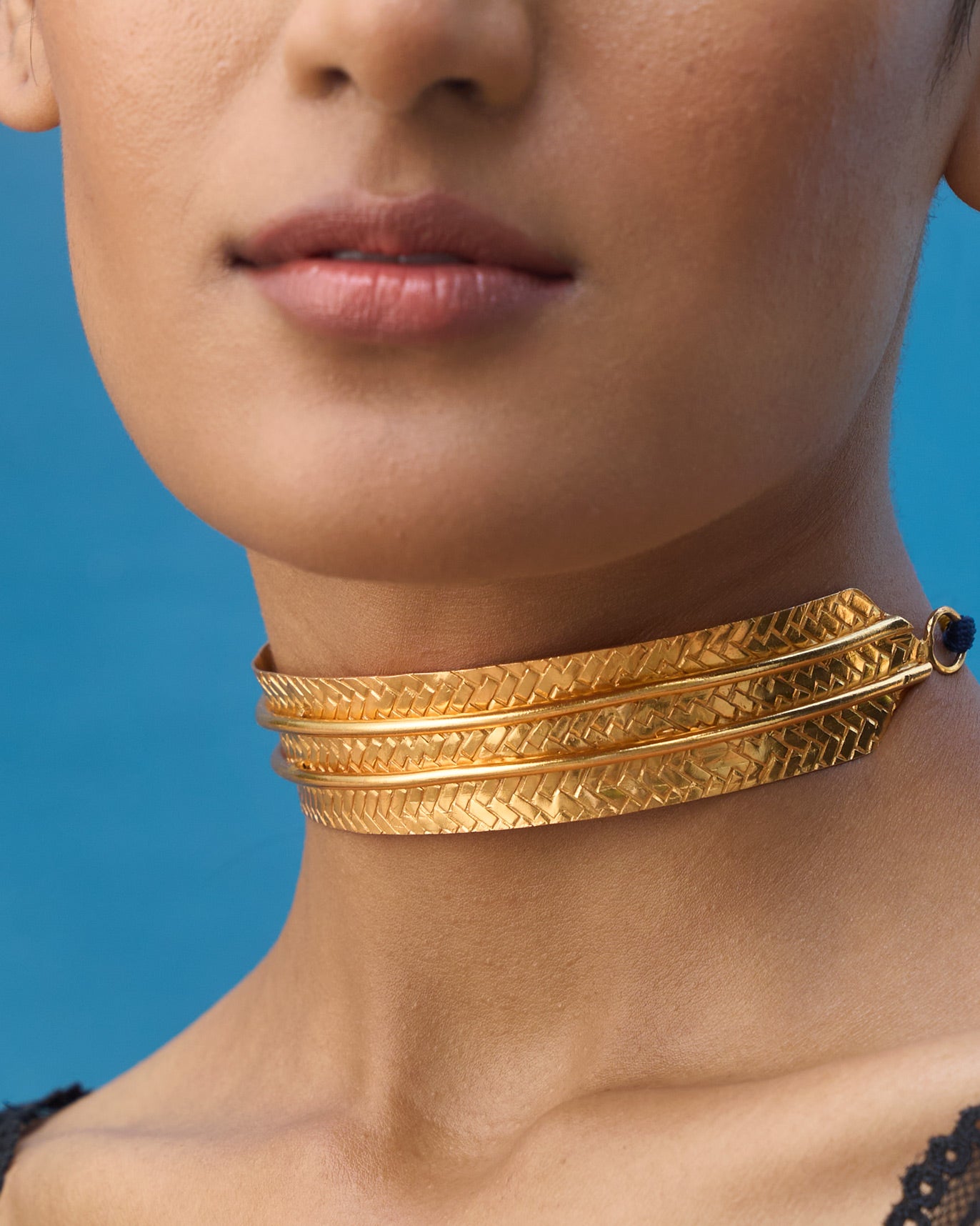 Tribal Necklace - Gold