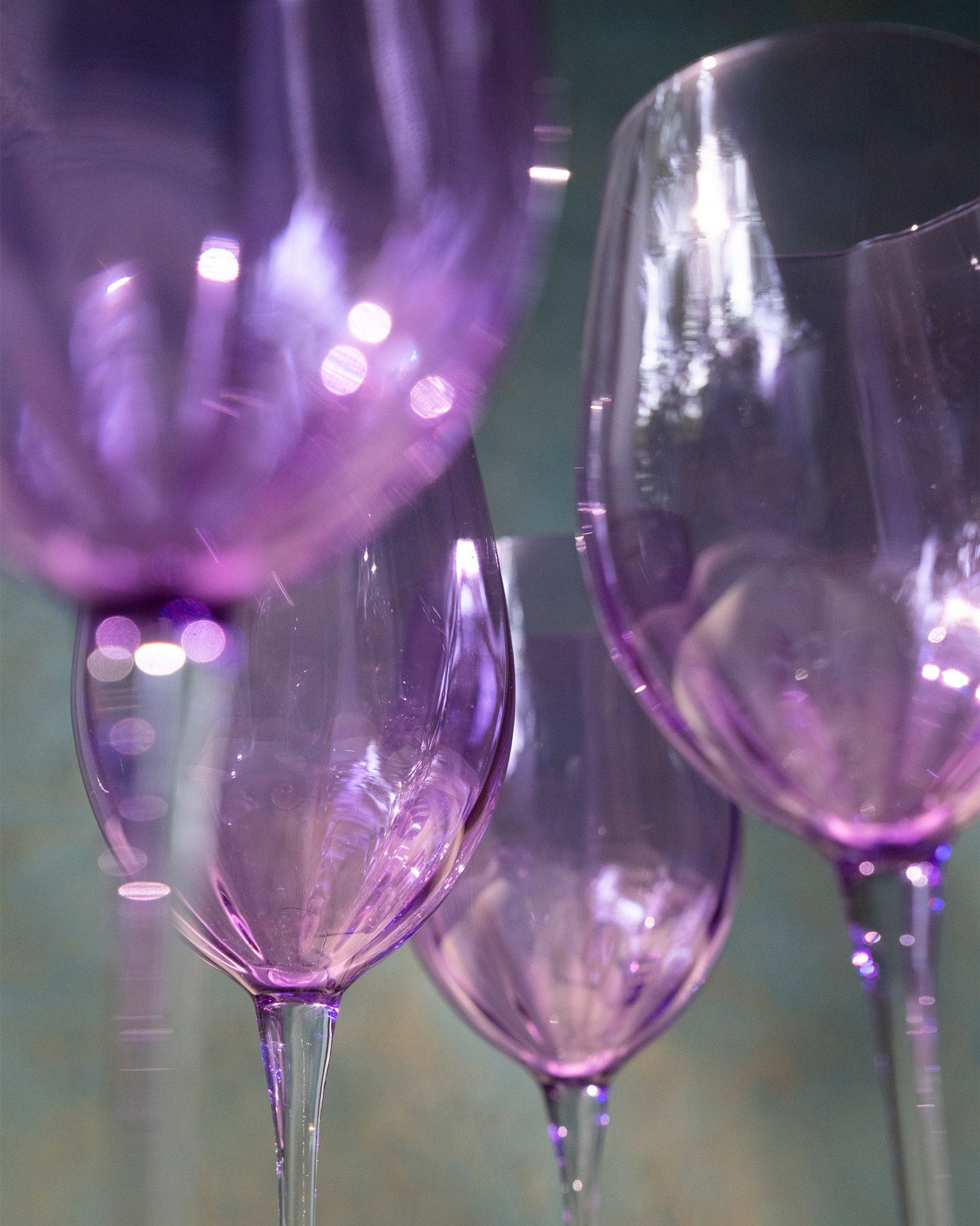 Marina Red Wine Glass (Set of 4) - Purple