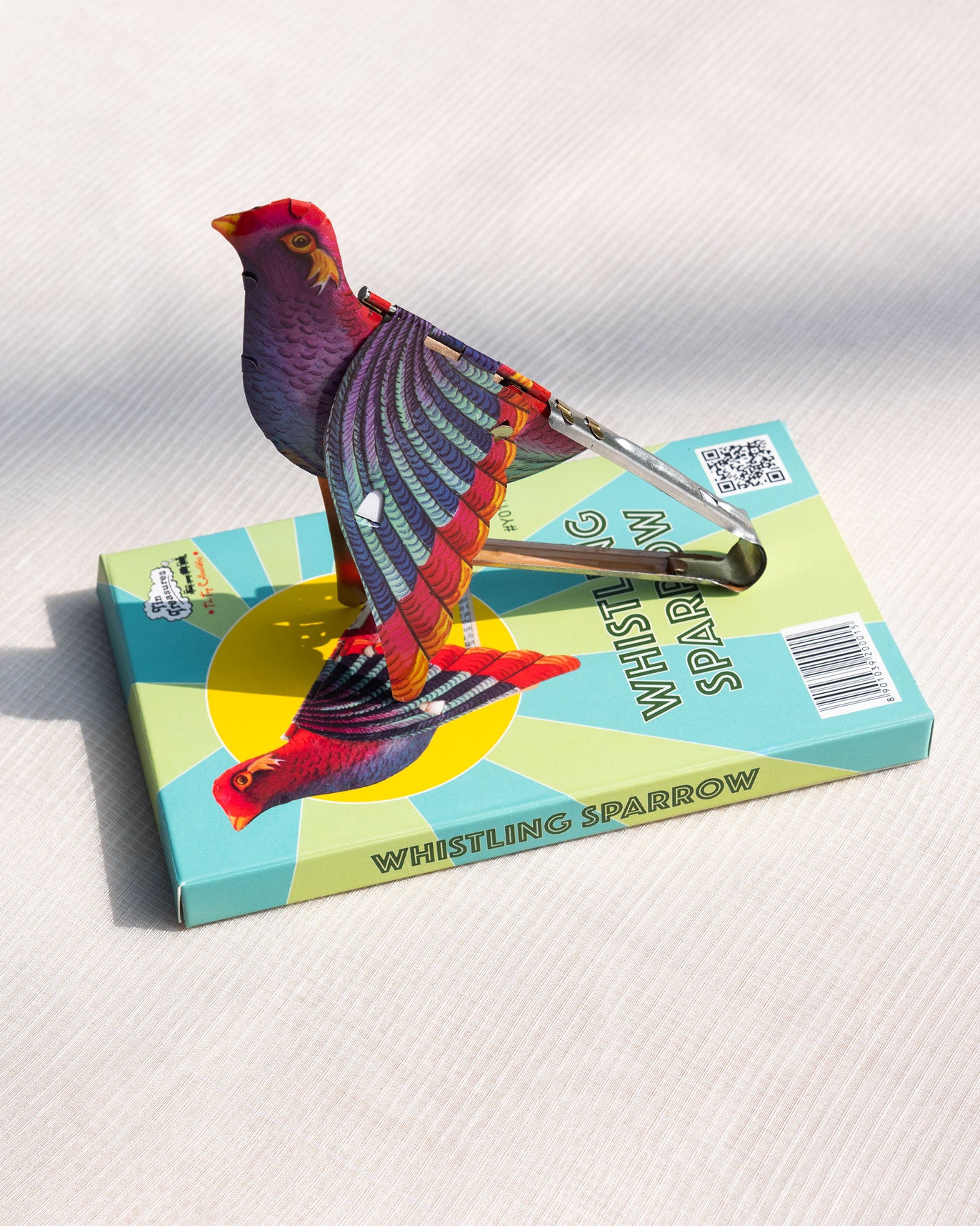 Whistling Sparrow - Purple