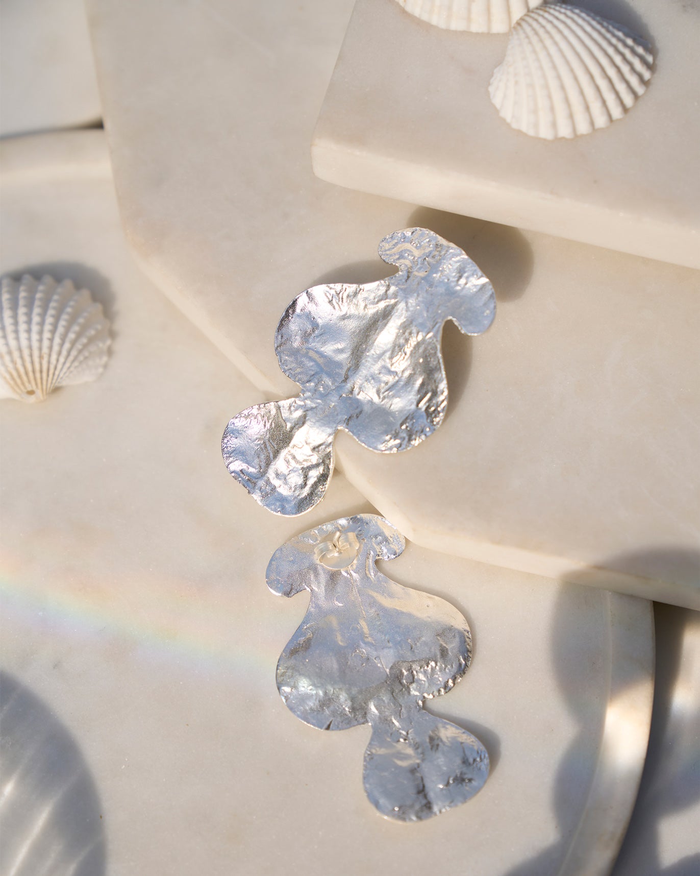 Shimmy Earrings - Silver
