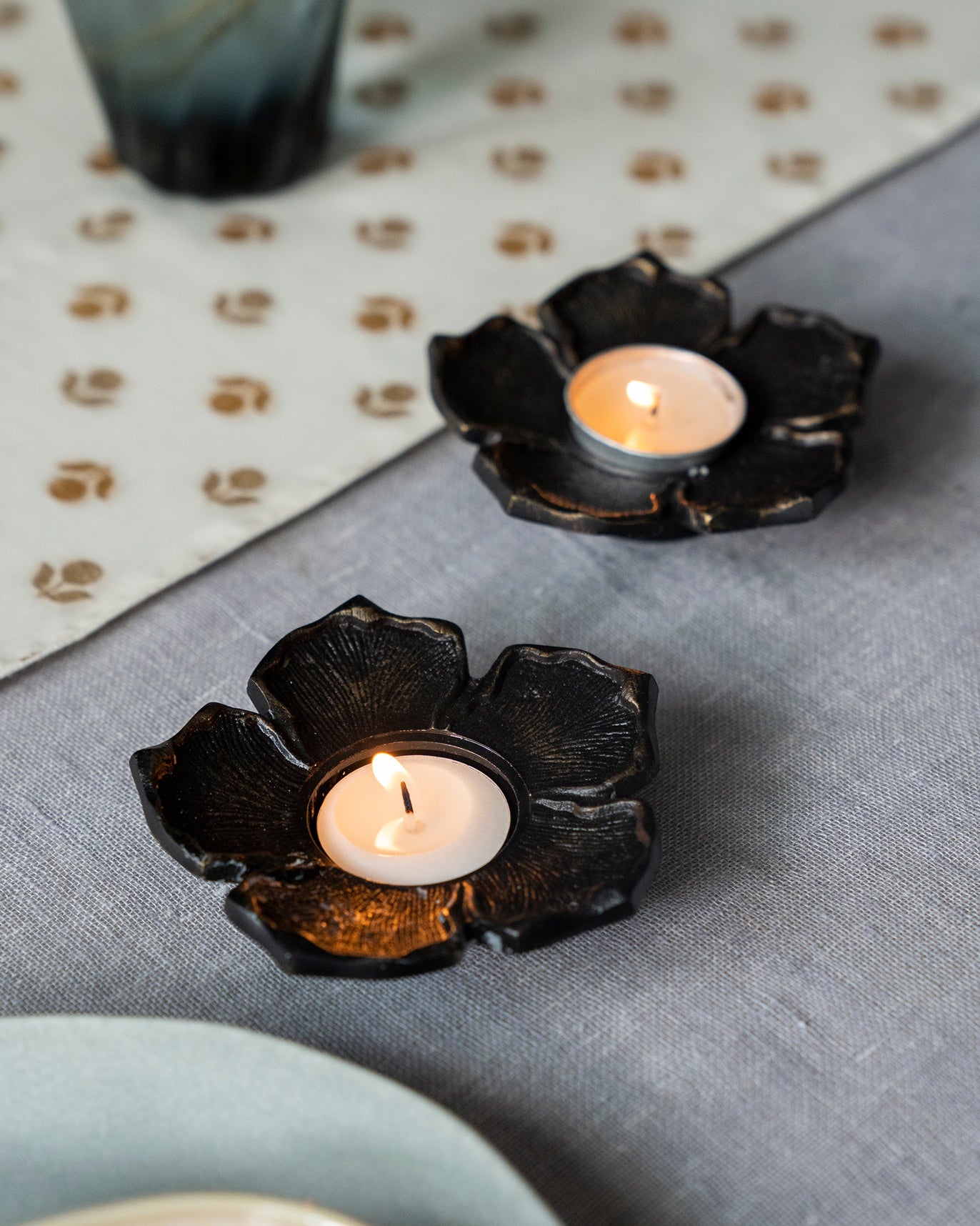 Moor Tealight Holder (Set of 2)
