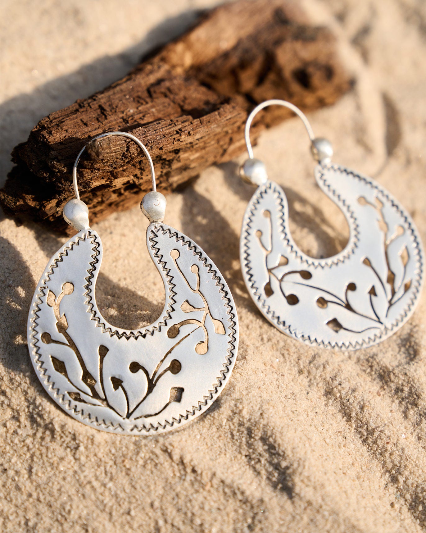 Yoma Earrings - Silver