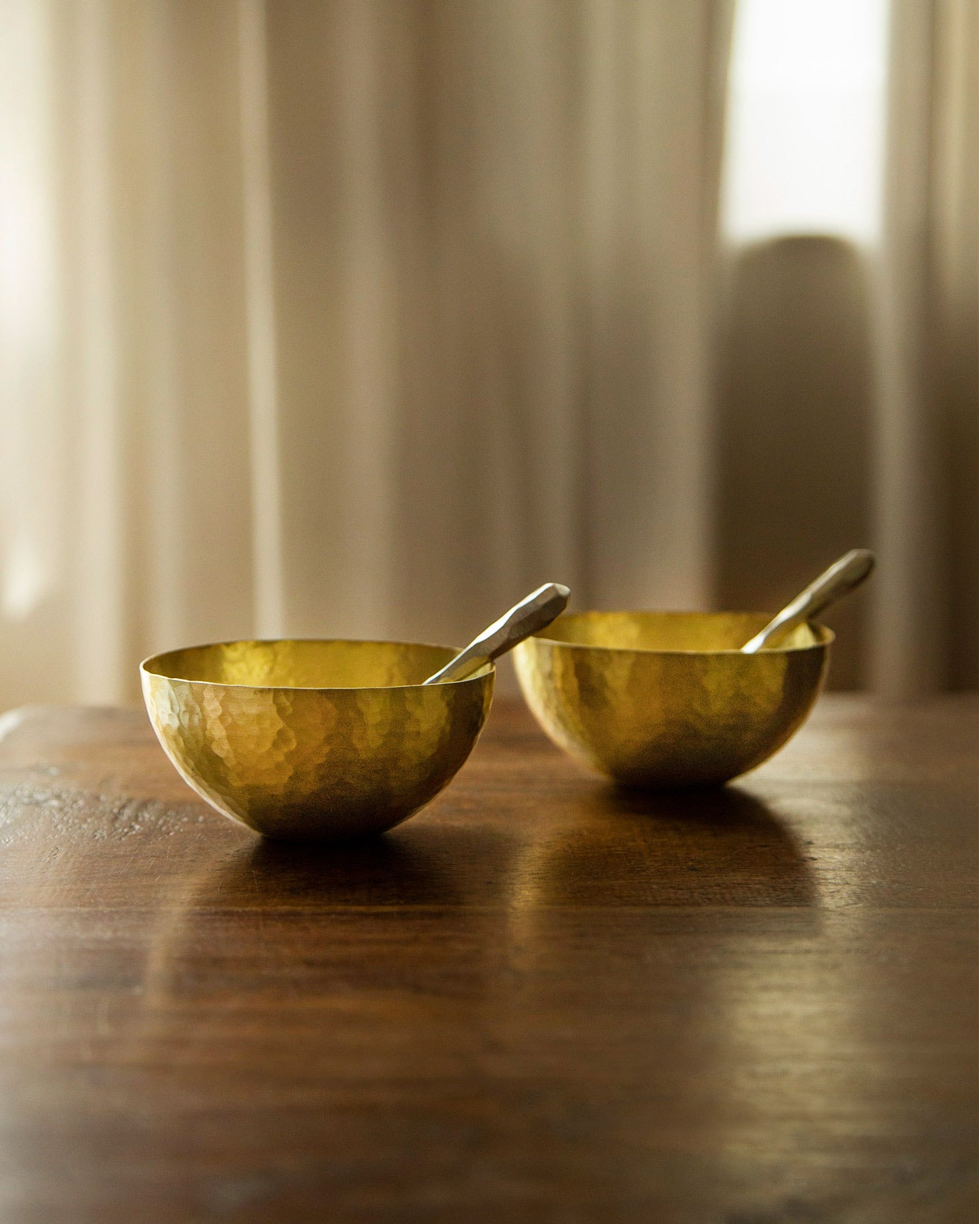 Icon Nut bowls with spoon (Set of 2)